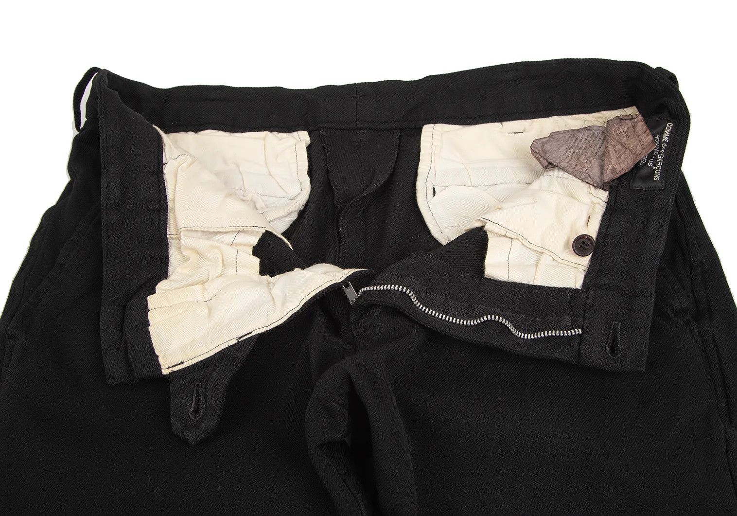 Comme des Garcons Homme Plus Ester Dyed Pants in Black with Good Condition Size US 38 / EU 54 - 5 Thumbnail