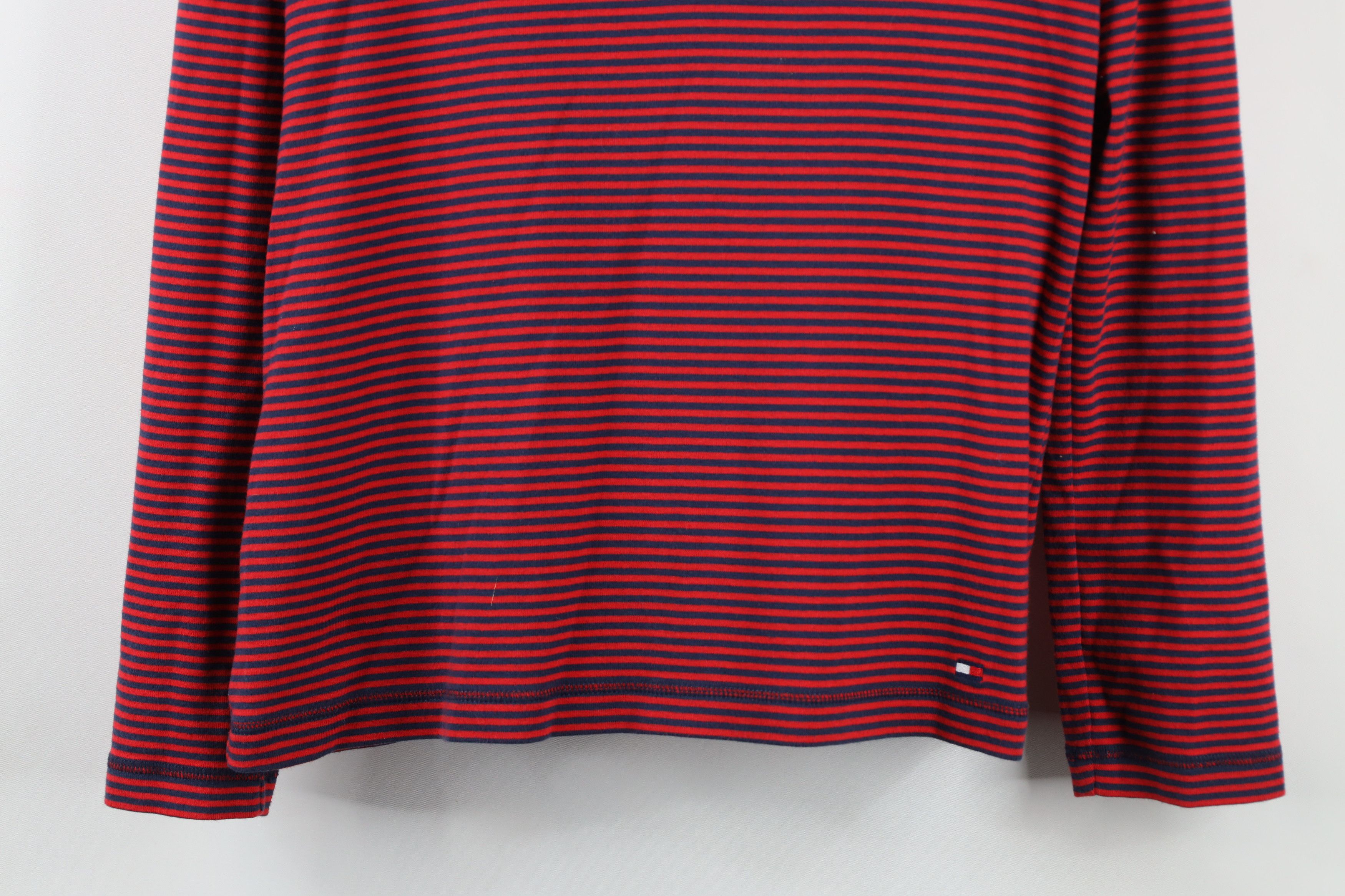 Tommy Hilfiger × Vintage Vintage Y2K Tommy Hilfiger Babydoll Long Sleeve T-Shirt Size L / US 10 / IT 46 - 3 Thumbnail