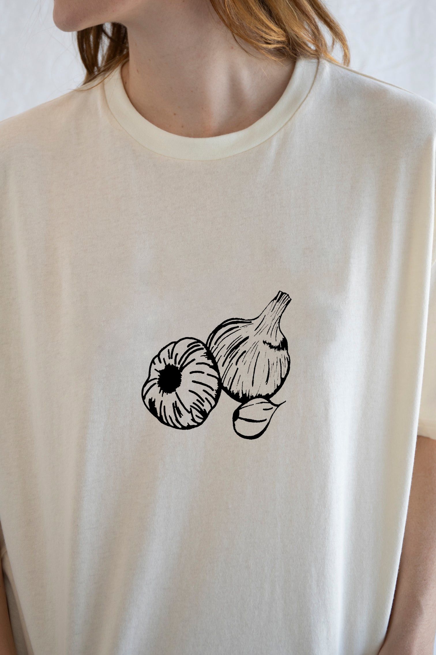 The Unbranded Brand Garlic T-Shirt, Garden Shirt, Screen T Shirt, Clothing Gift Size S / US 4 / IT 40 - 4 Thumbnail