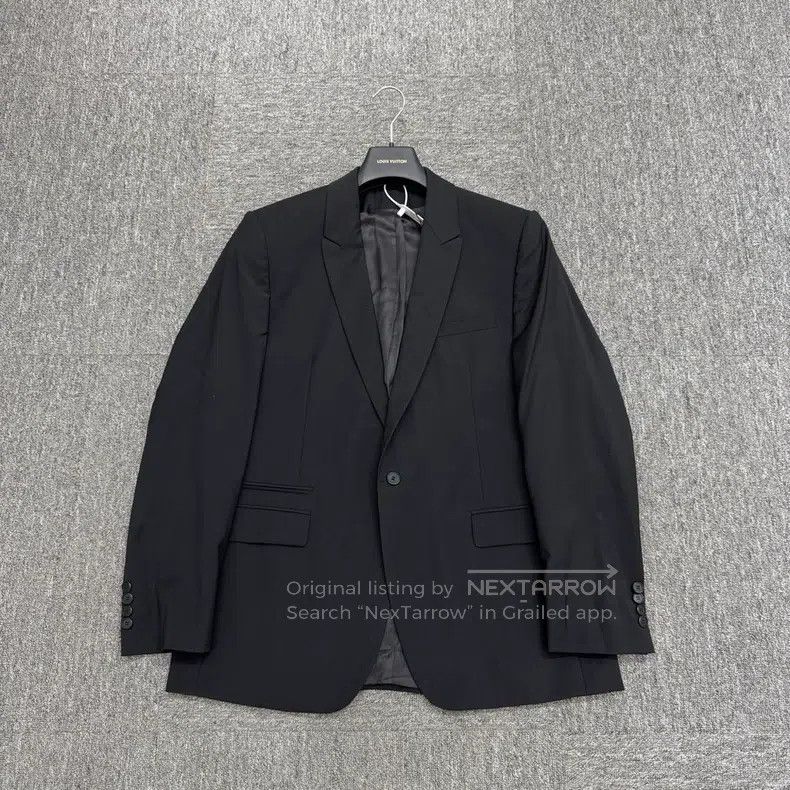Givenchy Givenchy Black Wool Blazer Size US L / EU 52-54 / 3 - 1 Thumbnail