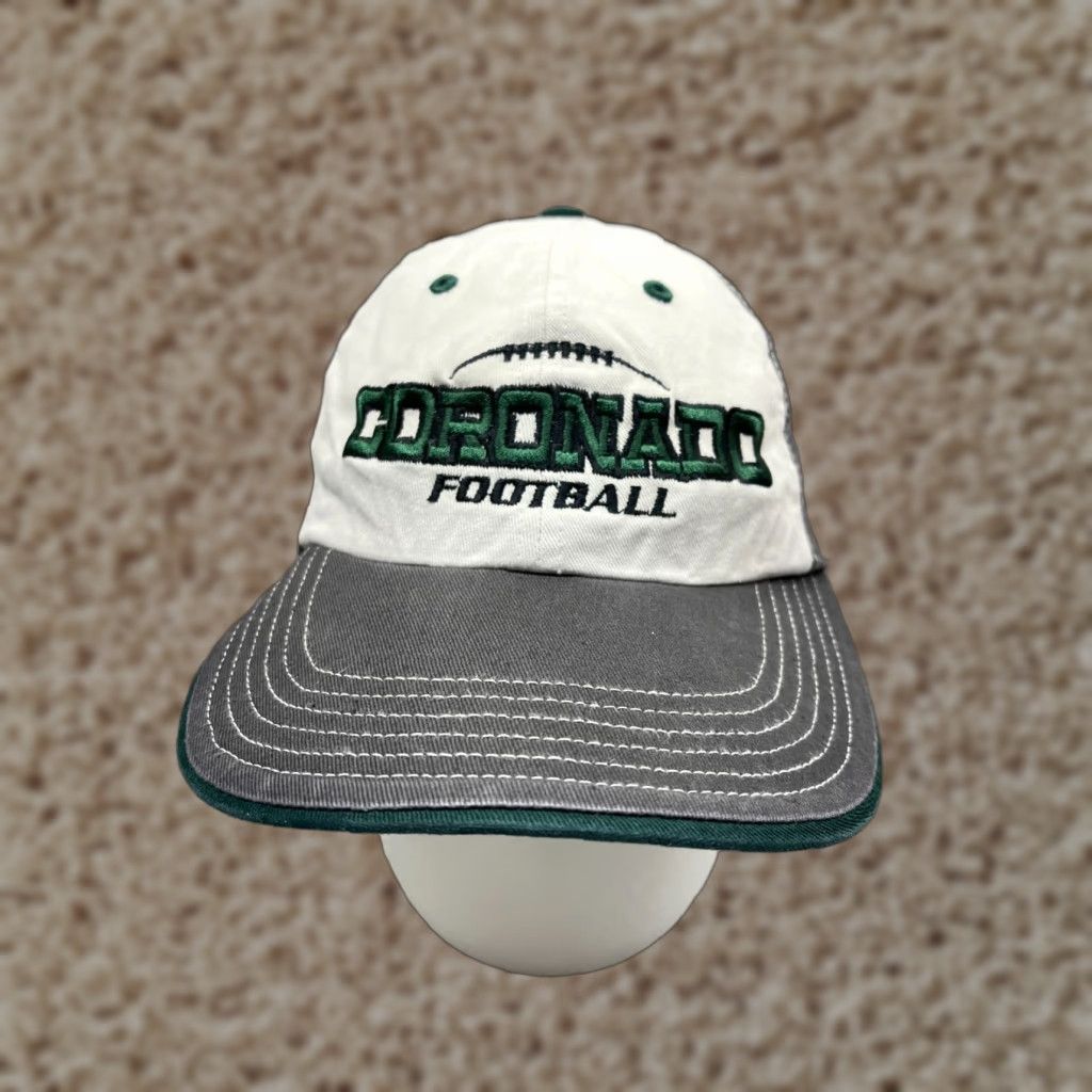 Vintage Richardson Football Cap Adjustable Adult Large Gray Lightweight Sports Hat Mens Size ONE SIZE - 1 Thumbnail