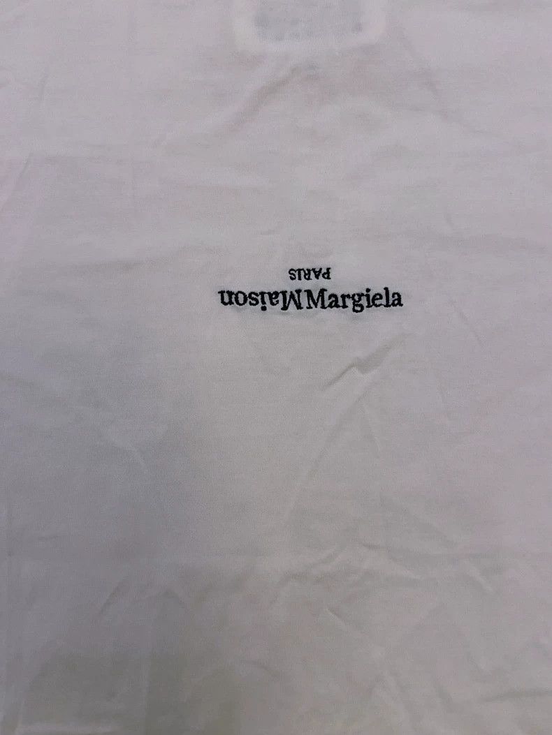 Maison Margiela Maison Margiela Reverse Logo Letter Classic Short Sleeve Size US M / EU 48-50 / 2 - 4 Thumbnail