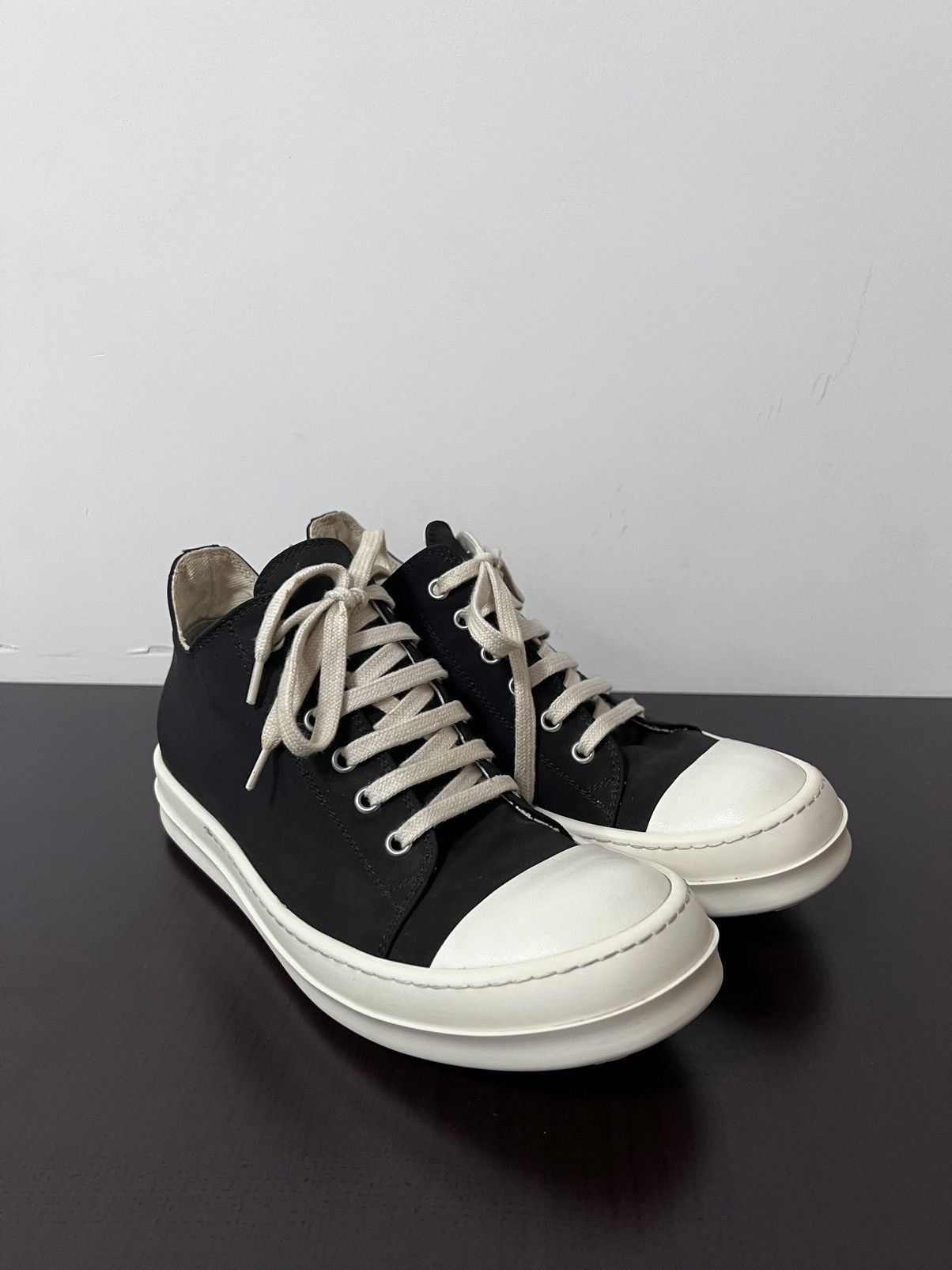 Rick Owens Drkshdw Rick owens drkshdw ramones low sneakers sz 39 Size US 9 / IT 39 - 5 Thumbnail