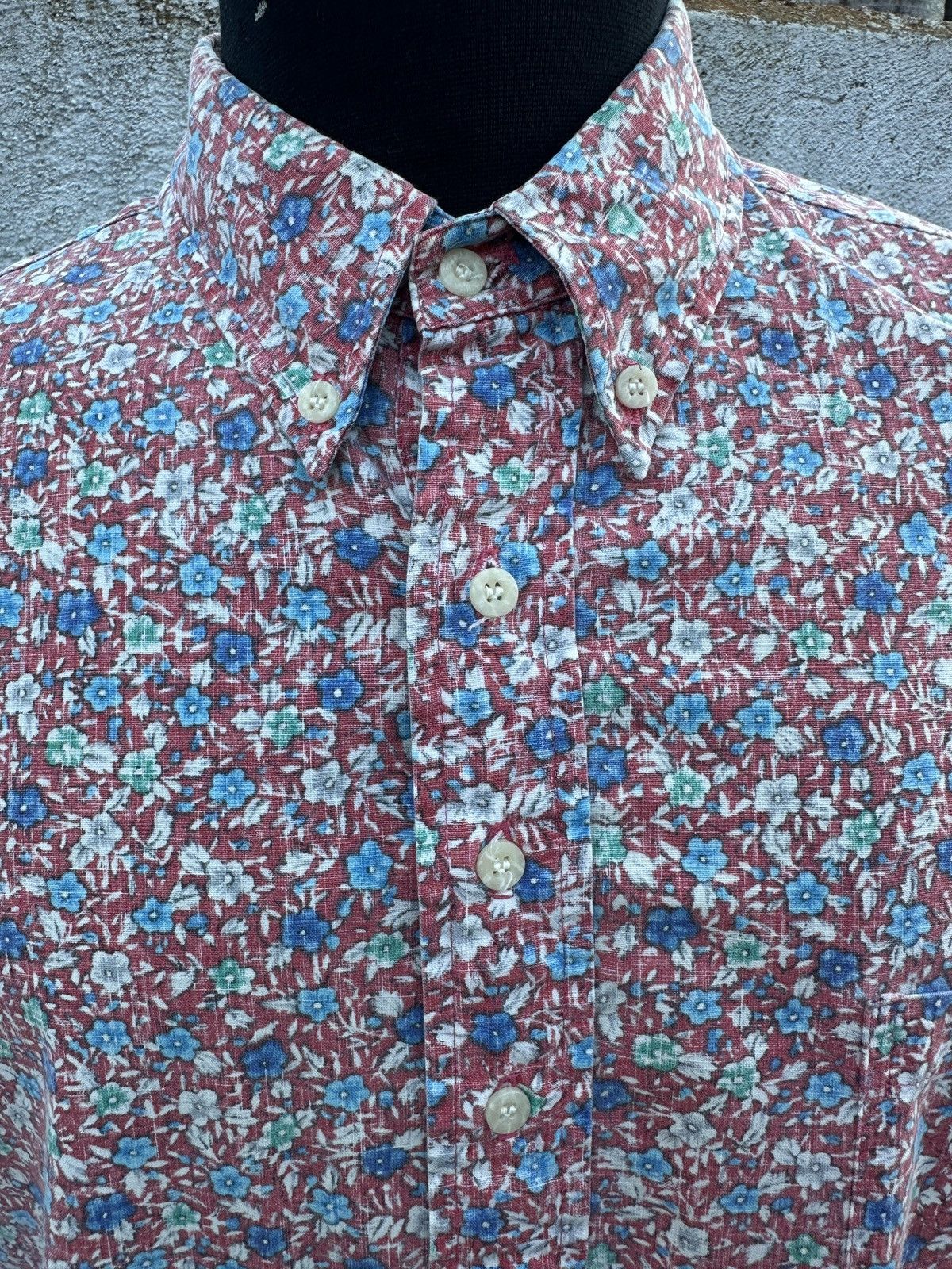 Reyn Spooner PreOwned Reyn Spooner Classic Red Hawaiian Print Men's XL Size US XL / EU 56 / 4 - 3 Thumbnail