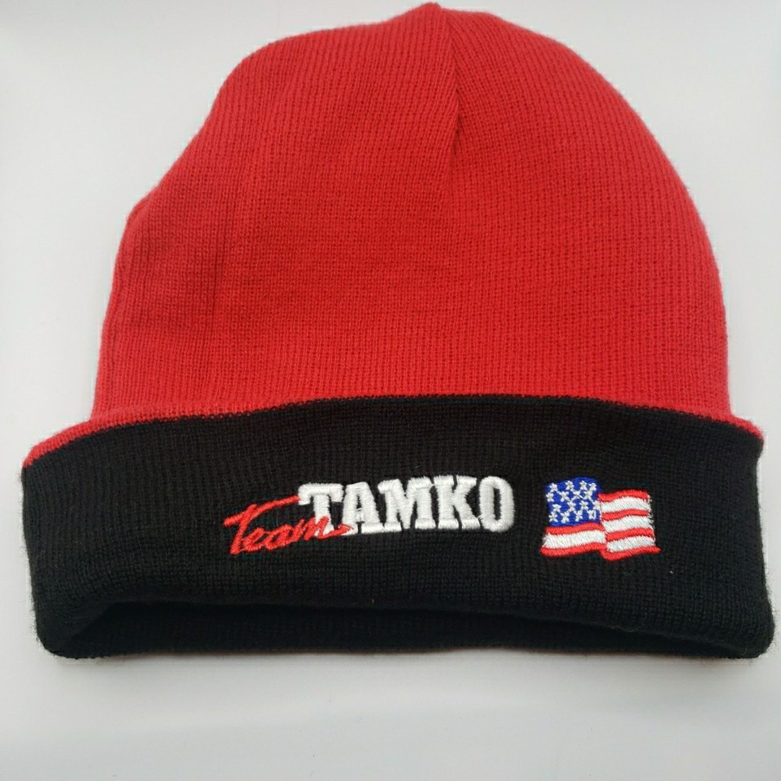 Other Team Tamko Reversible Beanie Black/Red Size ONE SIZE - 3 Thumbnail