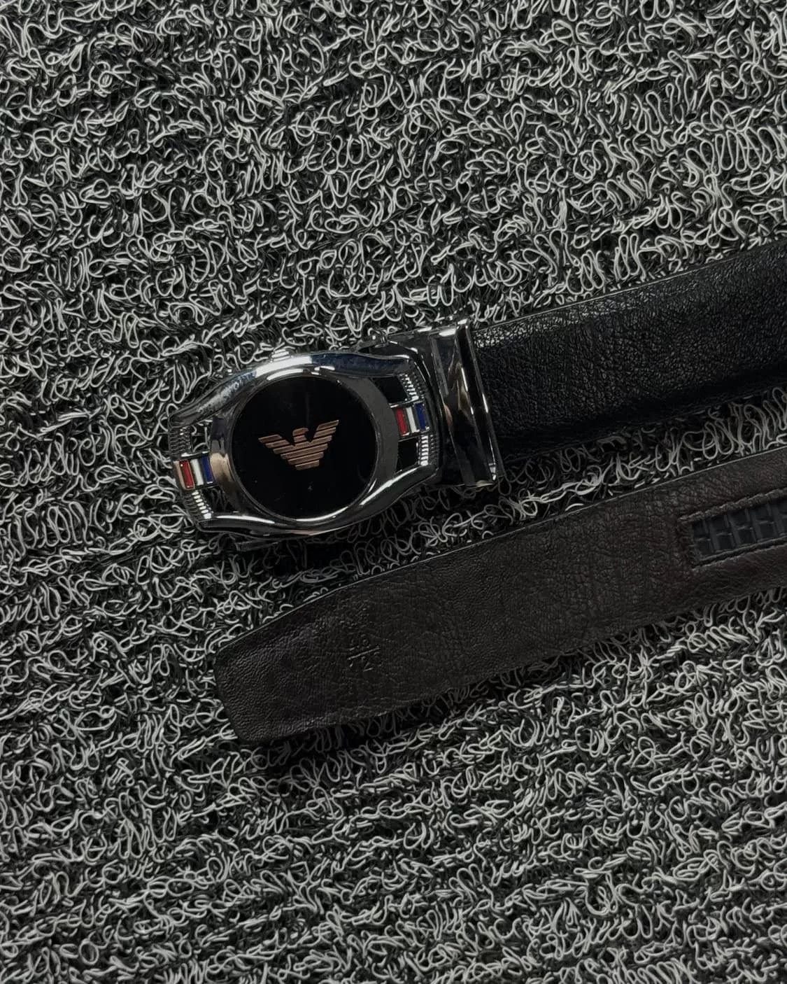 Armani Armani Vintage Eagle Belt Size ONE SIZE - 1 Thumbnail