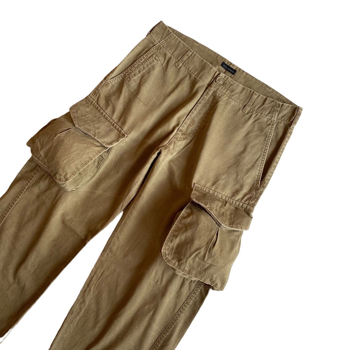 Issey Miyake Tete Homme 3D Pocket Cargo Pants Size US 33 - 6 Thumbnail