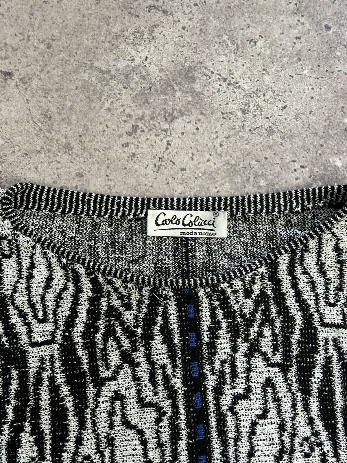 Coogi Vintage Carlo Colucci Knitted Sweater Coogi Style Archival Size US L / EU 52-54 / 3 - 6 Thumbnail