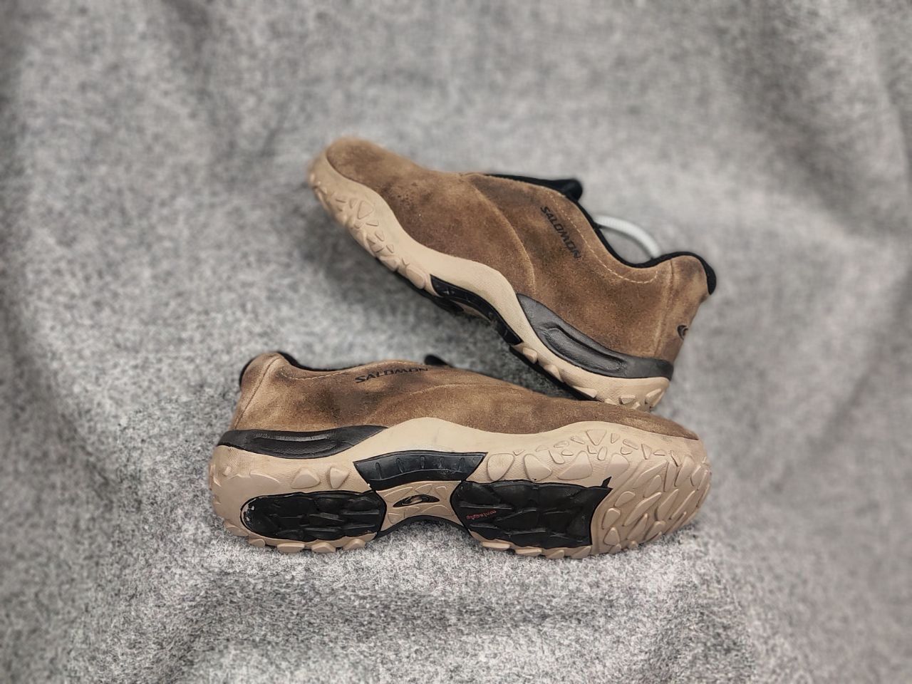 Vintage Salomon Contagrip faded archive slipon sneakers