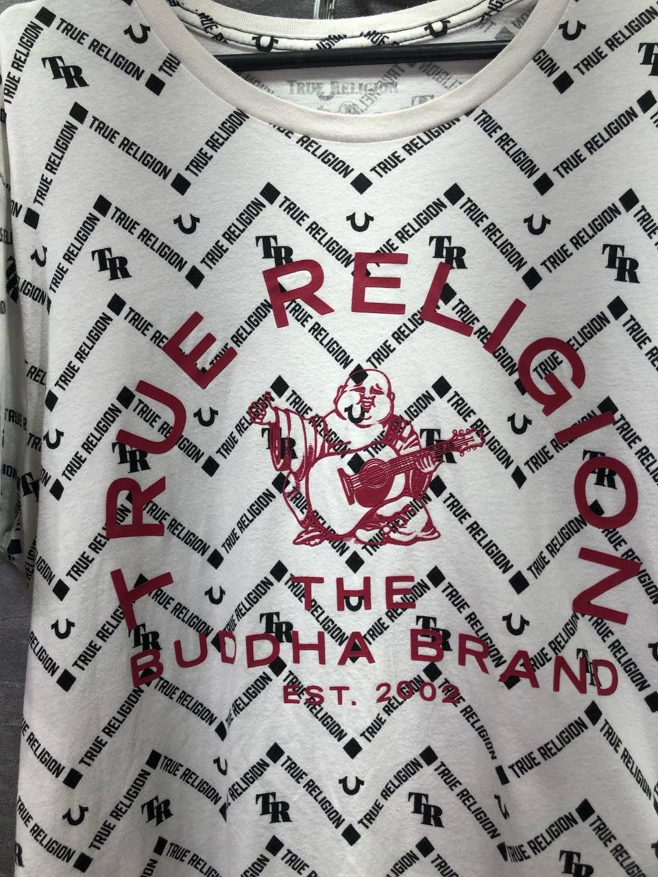 True Religion TRUE RELIGION Men's Monogram Graphic T-Shirt Size M Size US M / EU 48-50 / 2 - 6 Thumbnail
