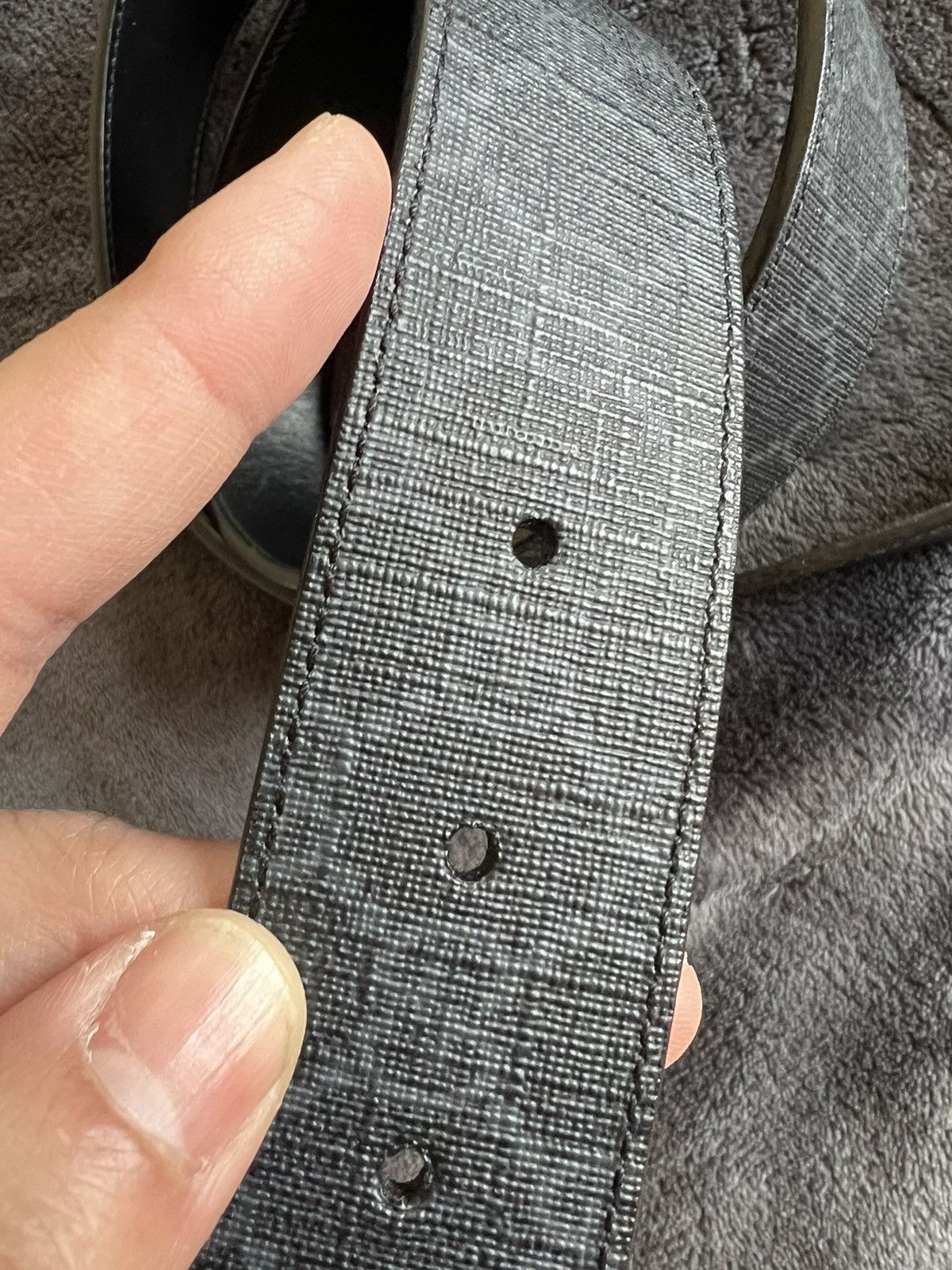 Gucci GUCCI GG MARMONT REVERSIBLE BELT Size 40 - 11 Thumbnail