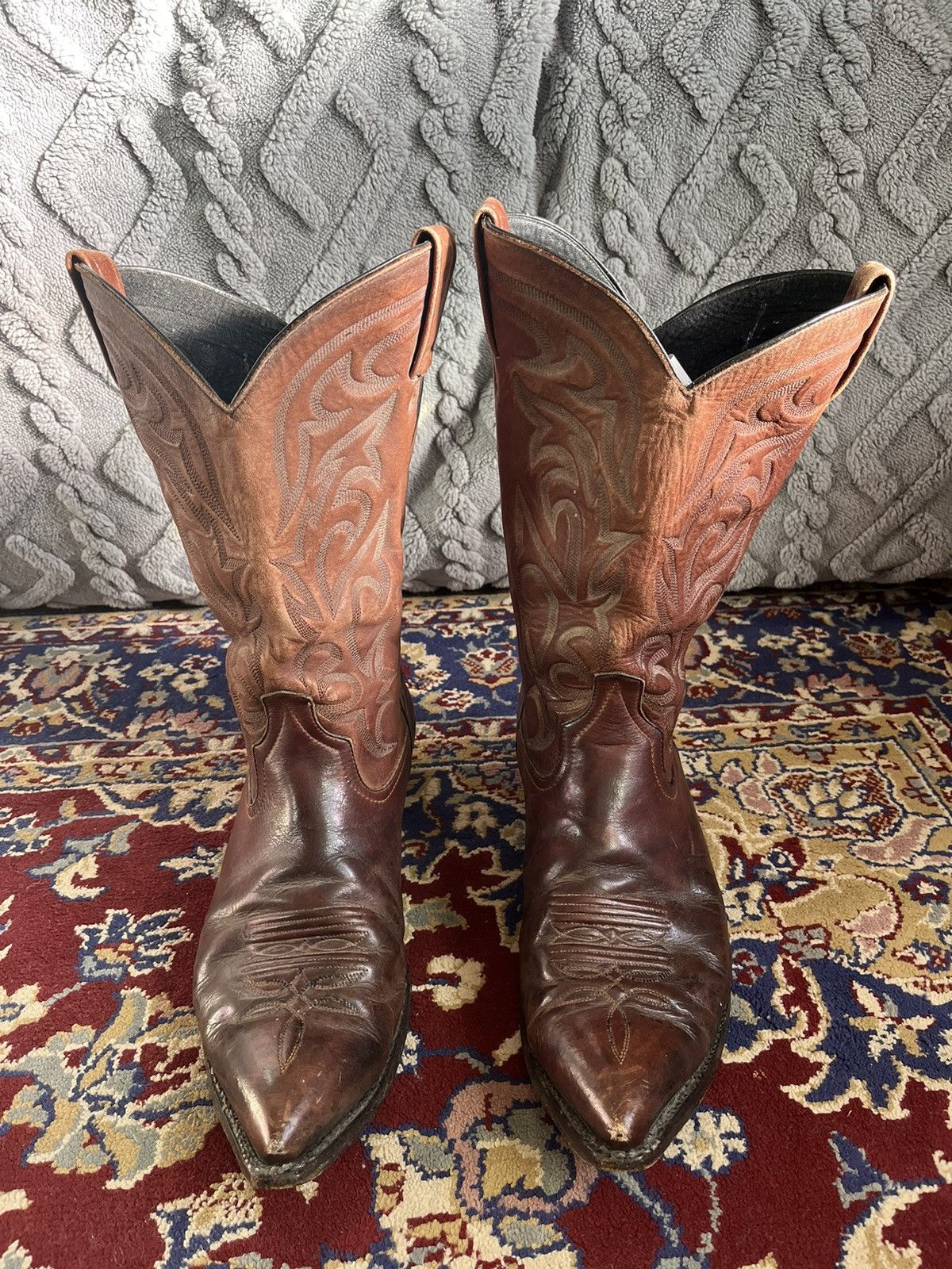 Genuine Leather × Japanese Brand × Vintage Vintage HYER Cowboy Boots Genuine Leather Size 10.5 🔥🔥🔥 Size US 10.5 / EU 43-44 - 2 Thumbnail