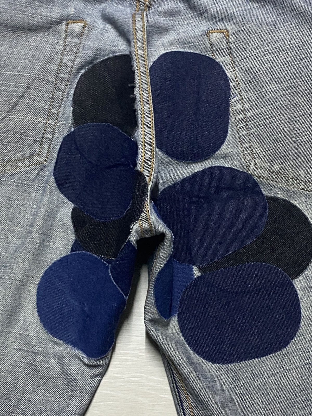 Levi's Vintage Levis Japan Faded Wash Distressed Baggy Jeans Size US 30 / EU 46 - 15 Thumbnail