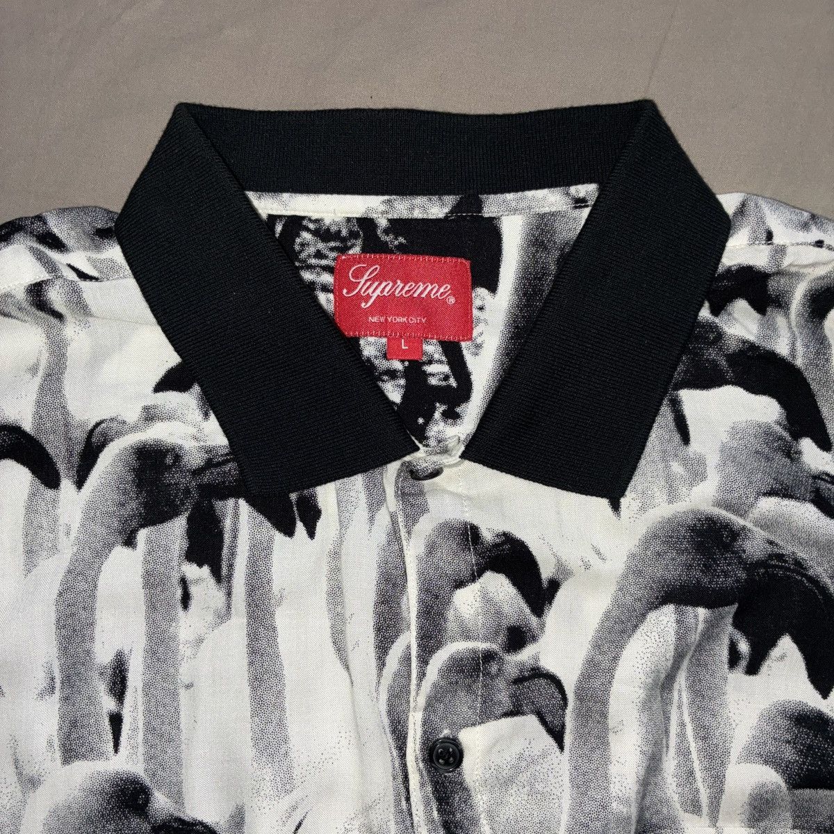 Supreme Supreme Flamingo Shirt Size Large Size US L / EU 52-54 / 3 - 3 Thumbnail