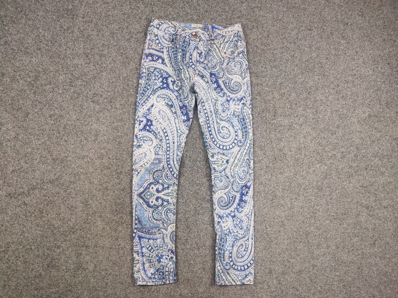 Etro Etro Milano Design Art Pattern Paisley Slim Fit Denim Jeans Size 30" / US 8 / IT 44 - 7 Thumbnail