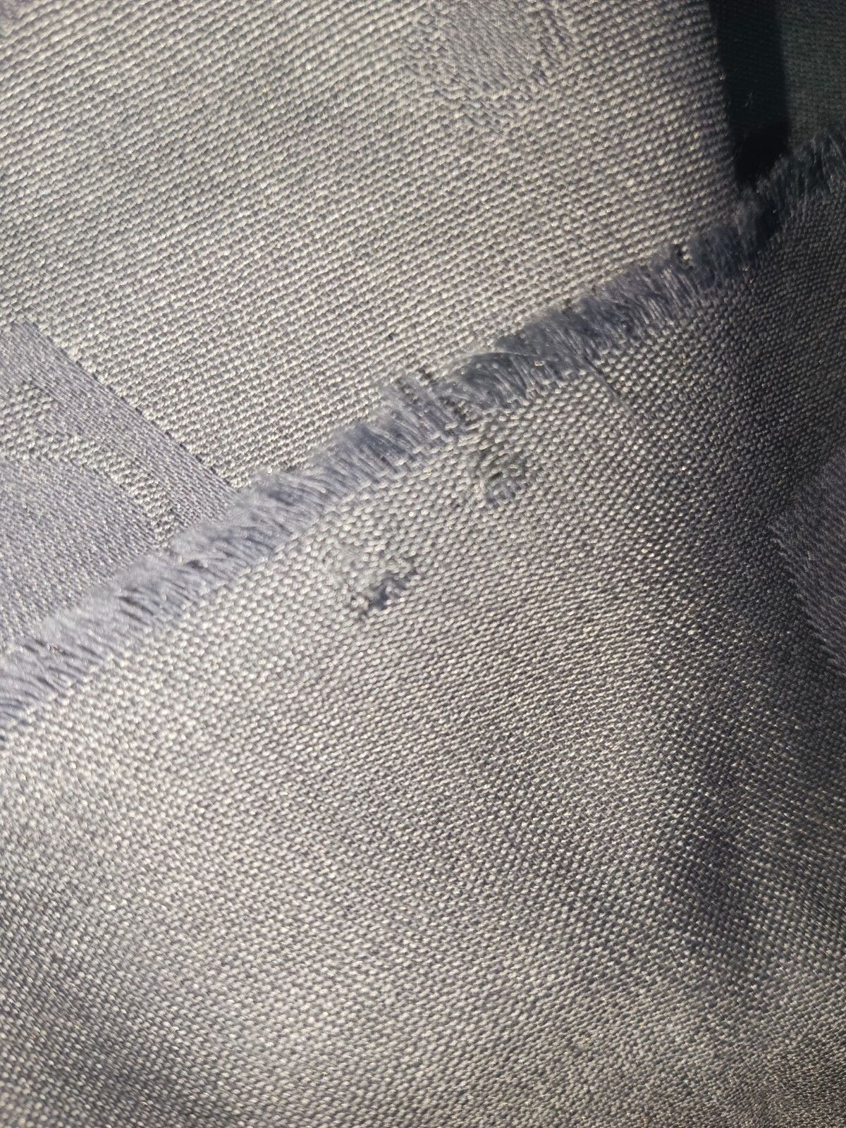 Salvatore Ferragamo SALVATORE FERRAGAMO ITALY Monogram Logo Gray Silk Wool Scarf Size ONE SIZE - 11 Thumbnail