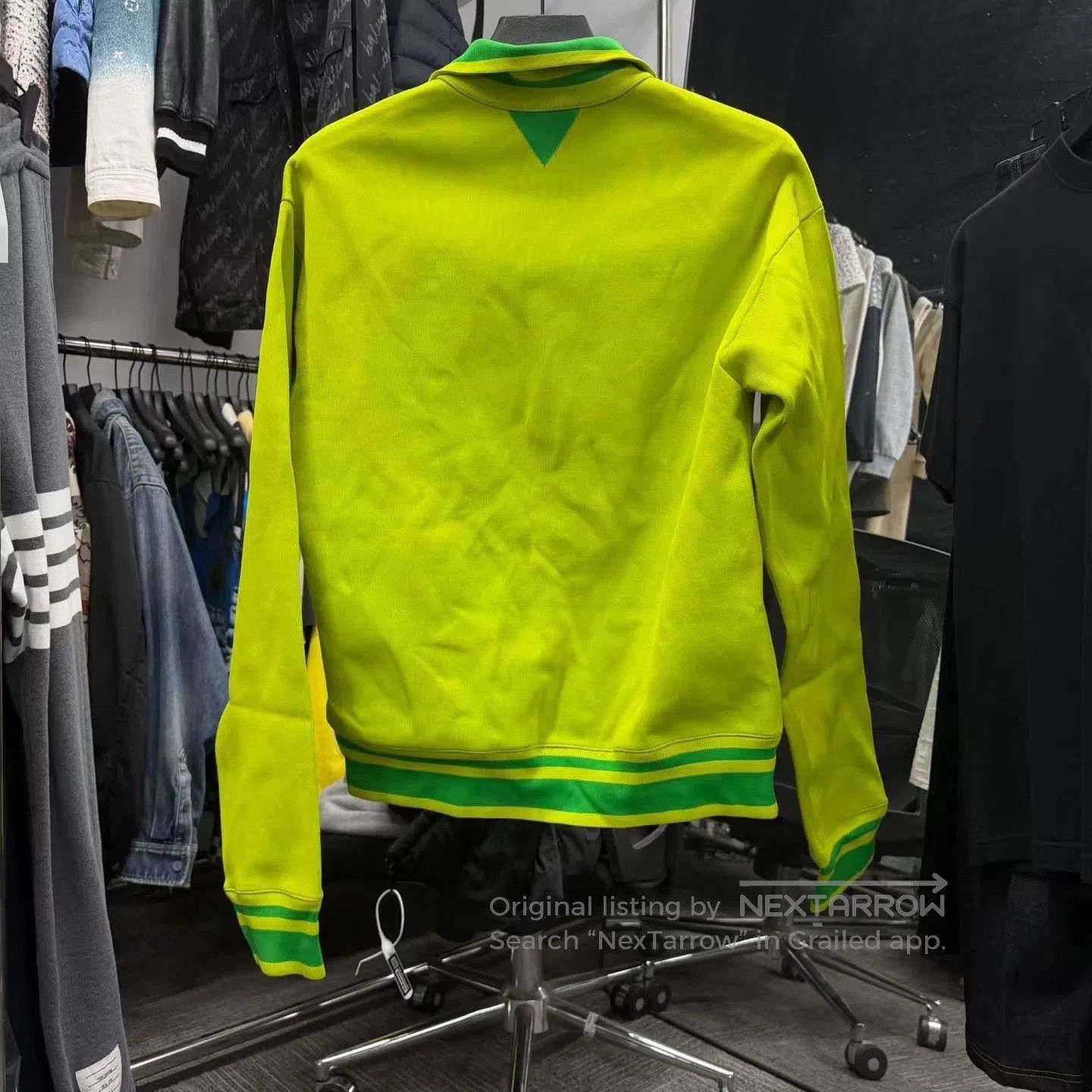 Bottega Veneta Bottega Veneta Green Sports Jacket. Size US L / EU 52-54 / 3 - 2 Thumbnail