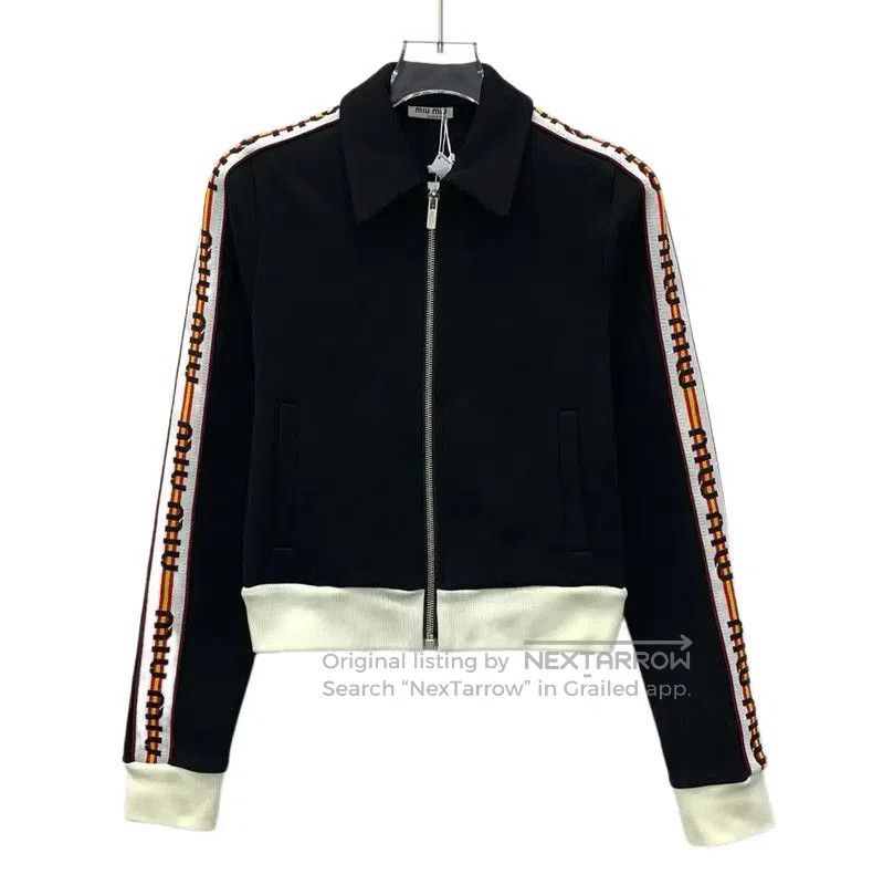 Miu Miu Miu Miu Black Cotton Women's Jacket . Size S / US 4 / IT 40 - 1 Thumbnail
