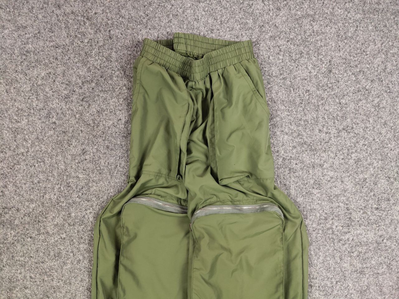 Japanese Brand Vintage Japan Zipper Parachute Cargo Pants Style Y2K Hype Size US 32 / EU 48 - 7 Thumbnail