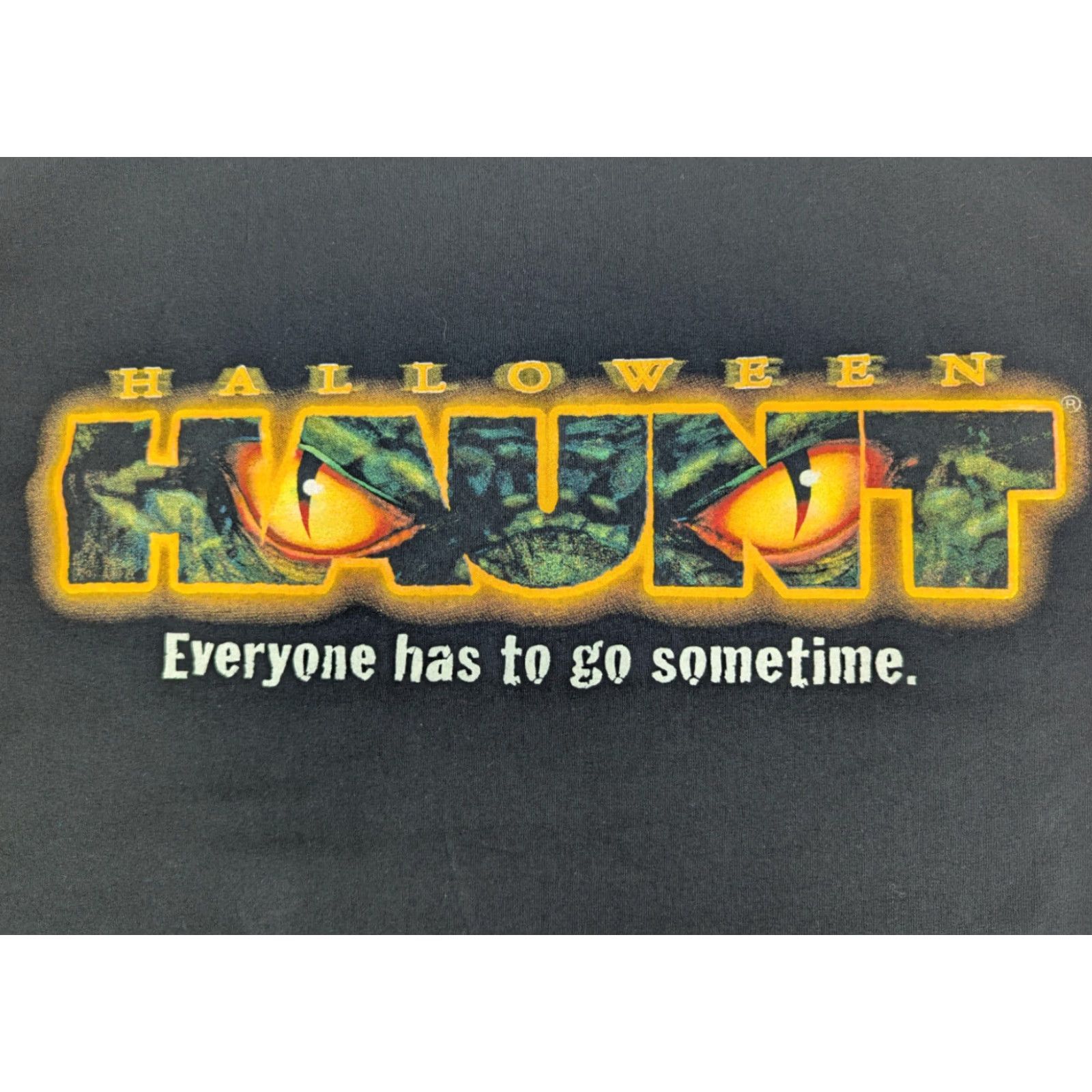 Vintage VINTAGE Knotts Scary Farm 2003 Halloween Haunt T-Shirt Black XL Mens Horror Double-Sided Size US XL / EU 56 / 4 - 2 Thumbnail