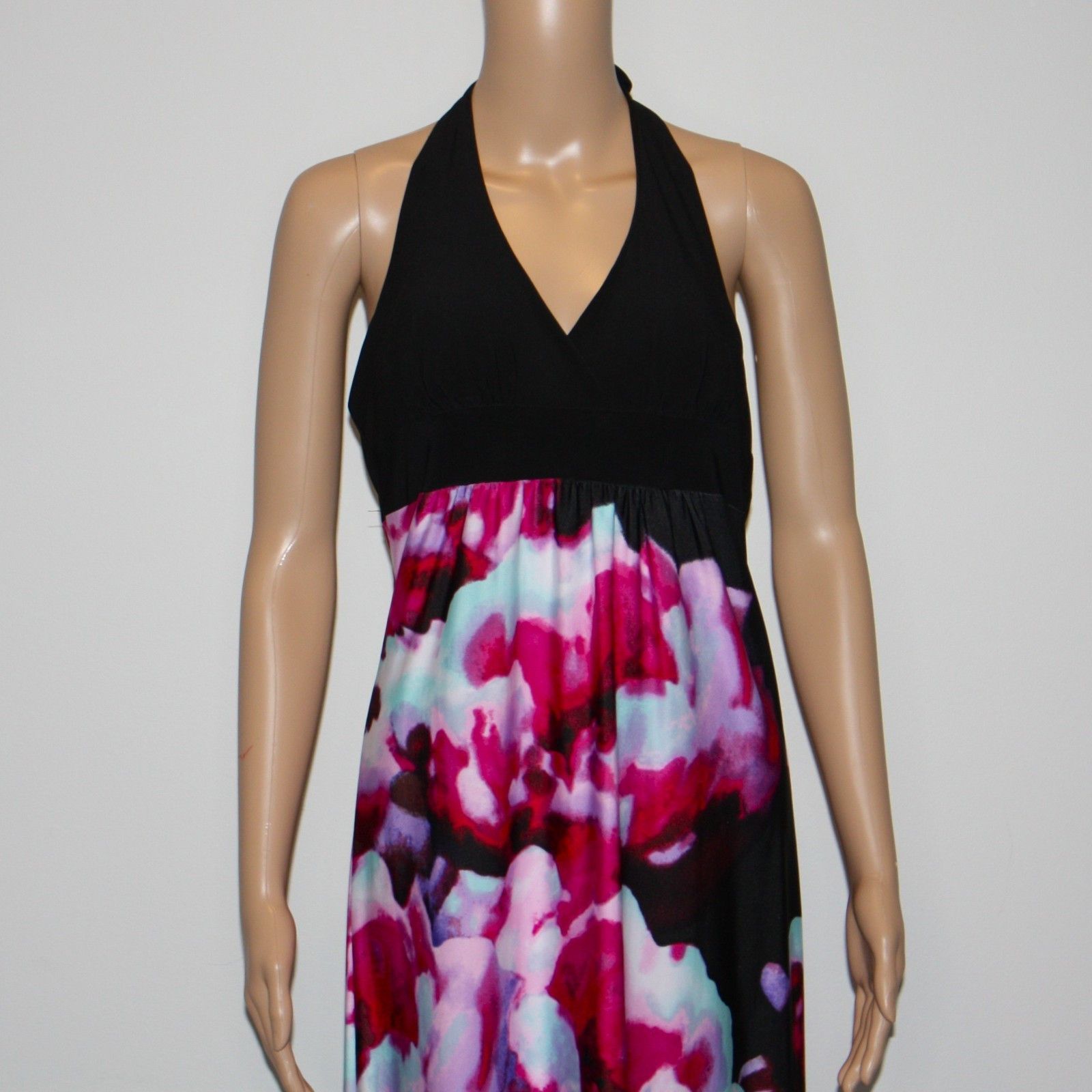 Mexx Mexx Women's Halter Top Floral Maxi Dress in size Large Size L / US 10 / IT 46 - 2 Thumbnail
