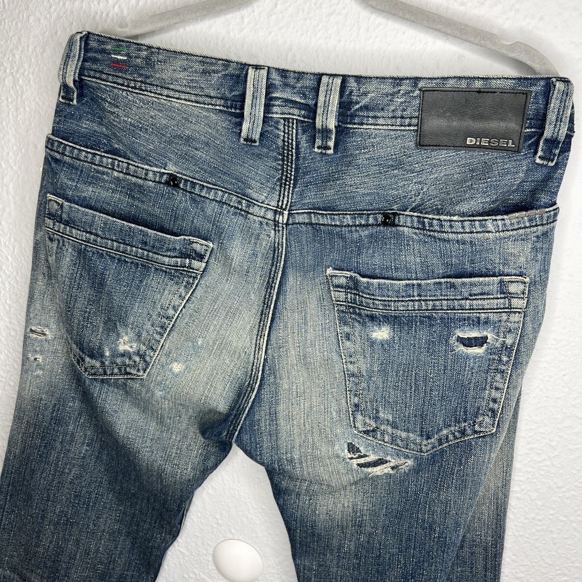 Diesel Vintage Diesel Jeans Denim Trousers Pants Y2K Distressed Size US 32 / EU 48 - 9 Thumbnail