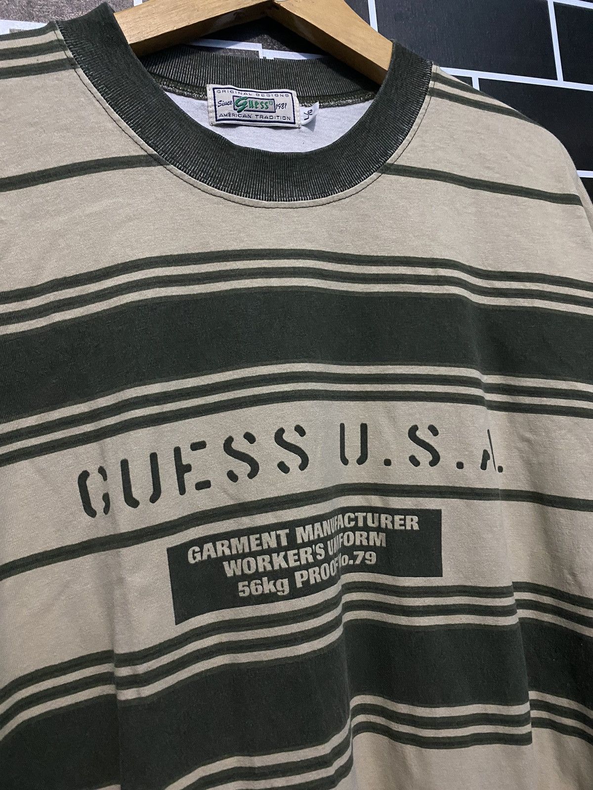 Guess × Vintage Vintage guess longsleeve shirt american tradition Size US XXL / EU 58 / 5 - 2 Thumbnail