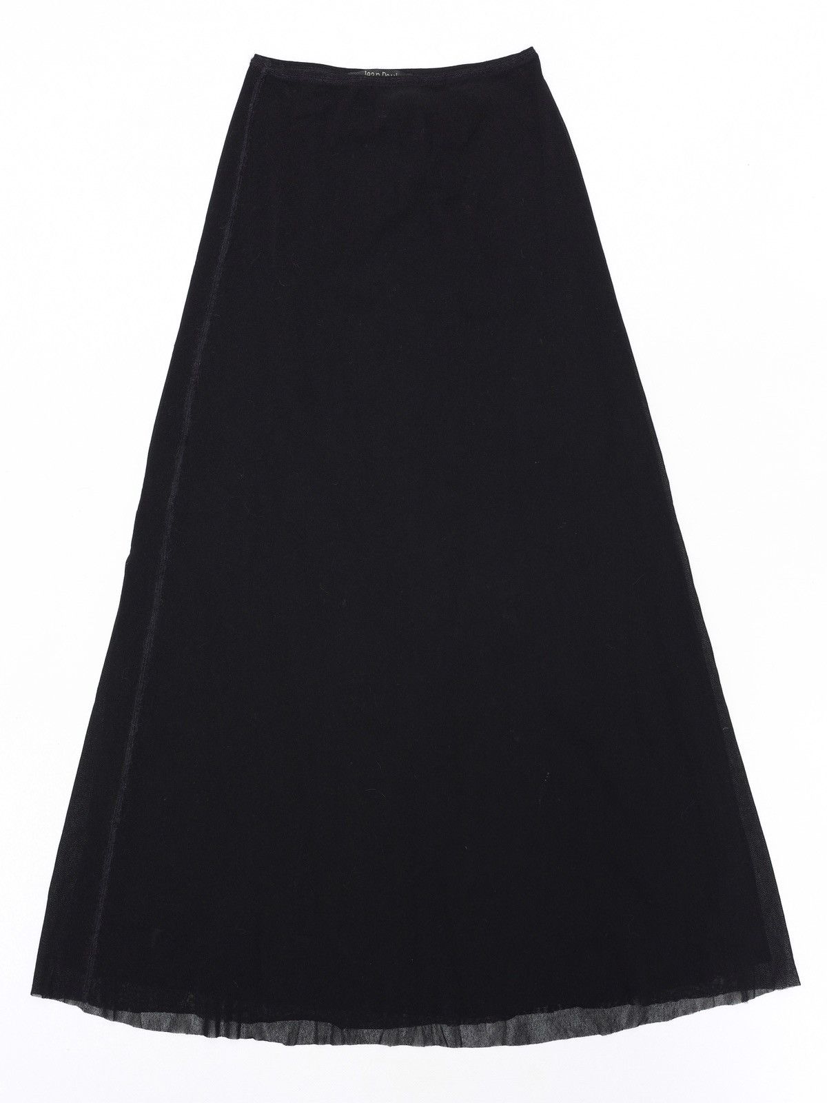 Jean Paul Gaultier Jean Paul Gaultier Vintage Mesh Maxi Long Skirt Black Size 27" / US 4 / IT 40 - 7 Thumbnail