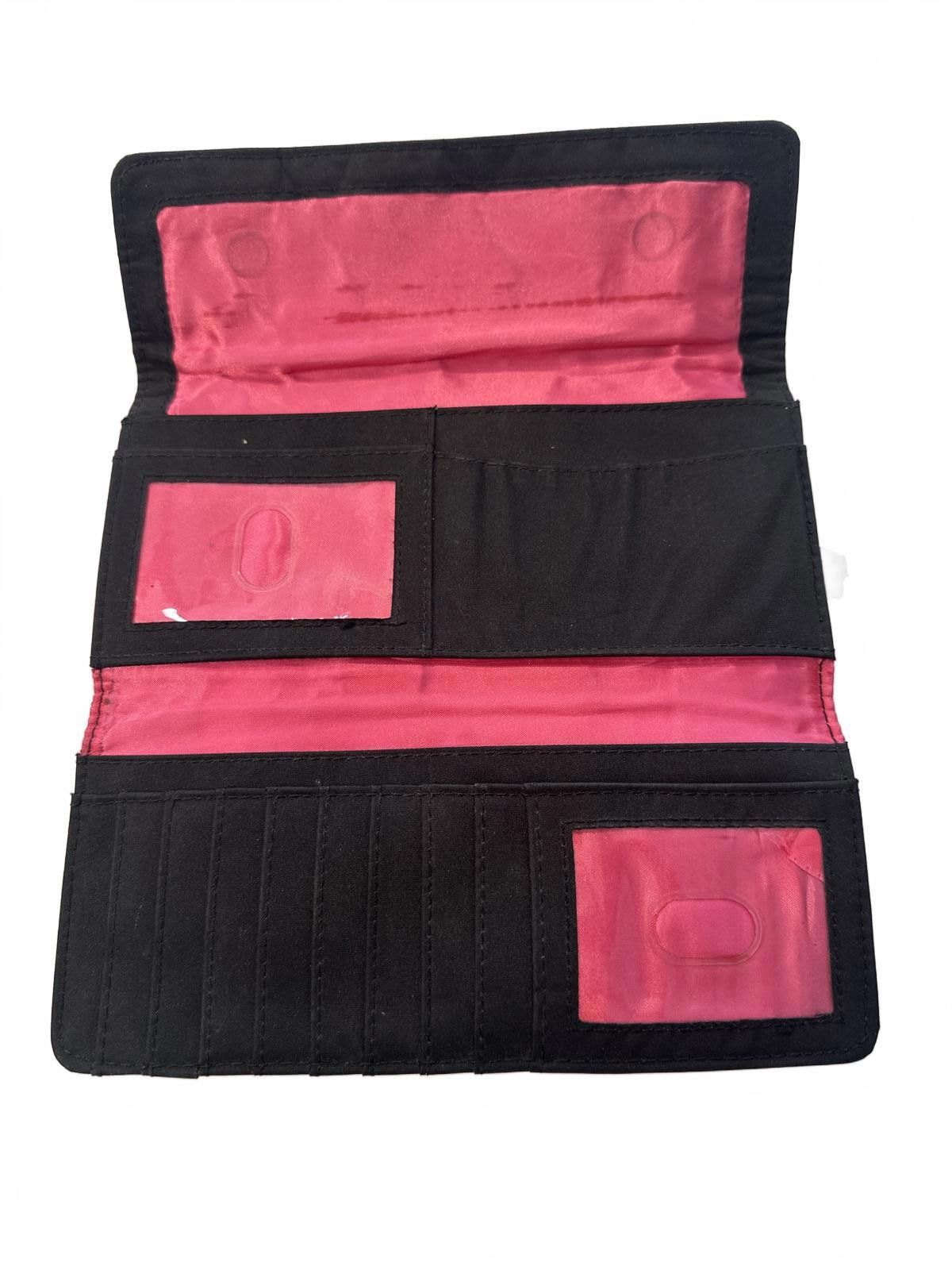 Other Reaction Kenneth Cole Black Alligator Leather Pink Lining Size ONE SIZE - 3 Thumbnail
