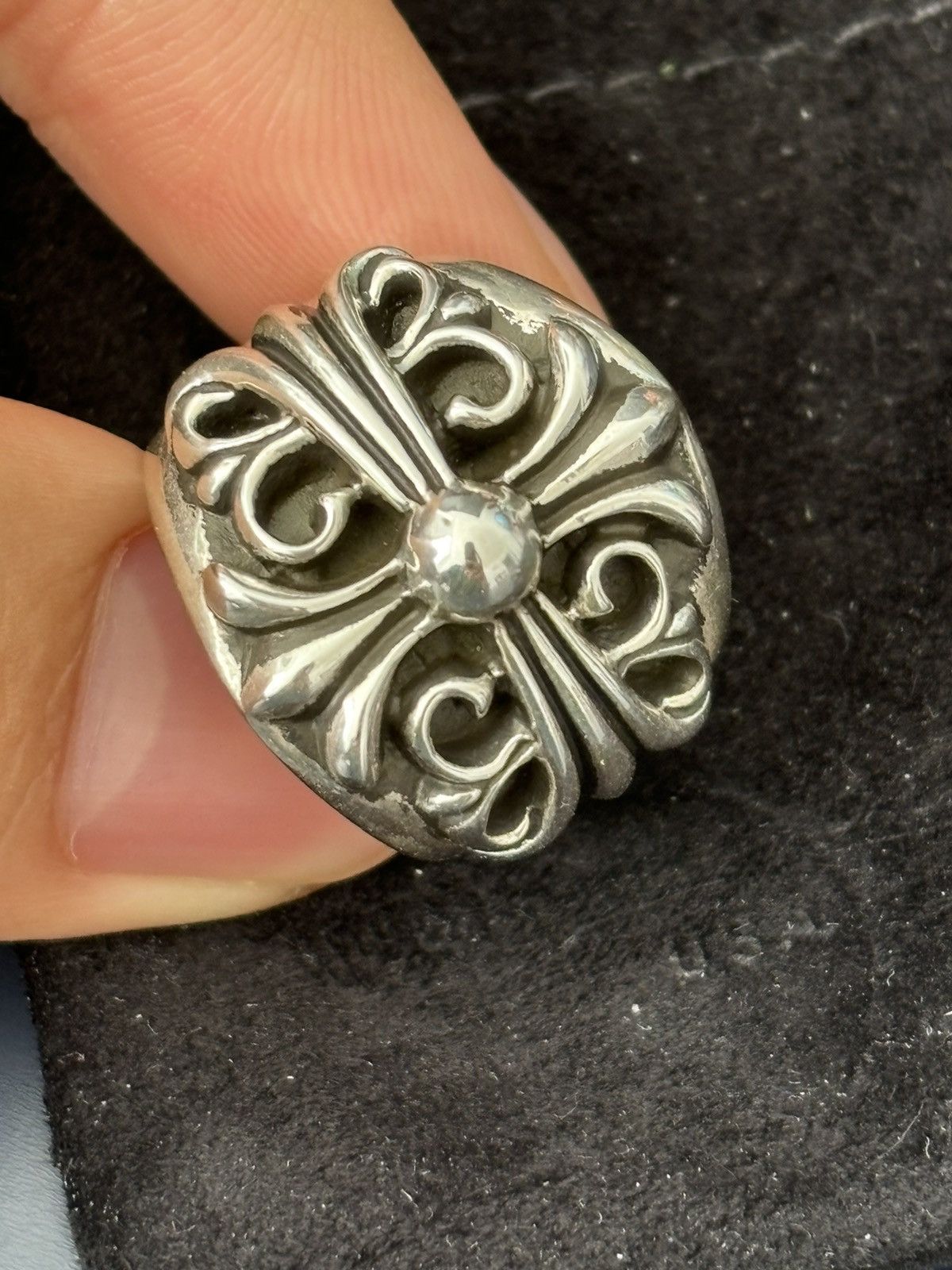 Chrome Hearts Chrome hearts keeper ring (size 8) Size ONE SIZE - 1 Thumbnail