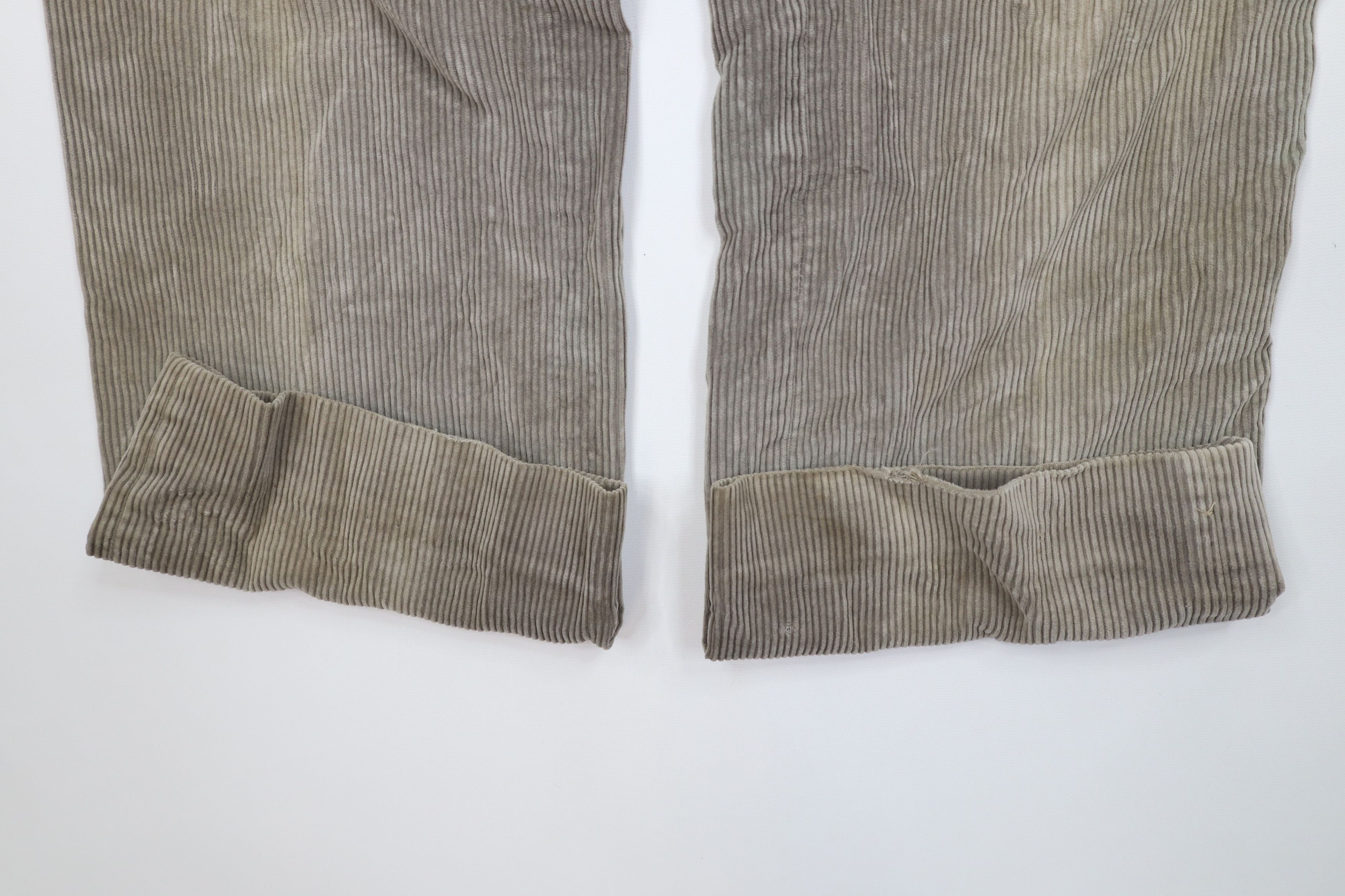 Vintage Vintage 70s Streetwear Wide Leg Corduroy Chino Pants USA Size US 32 / EU 48 - 5 Thumbnail