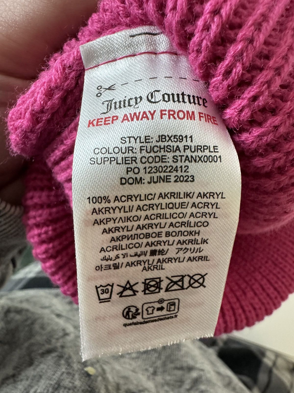 Juicy Couture Juicy Couture hat Size ONE SIZE - 4 Thumbnail