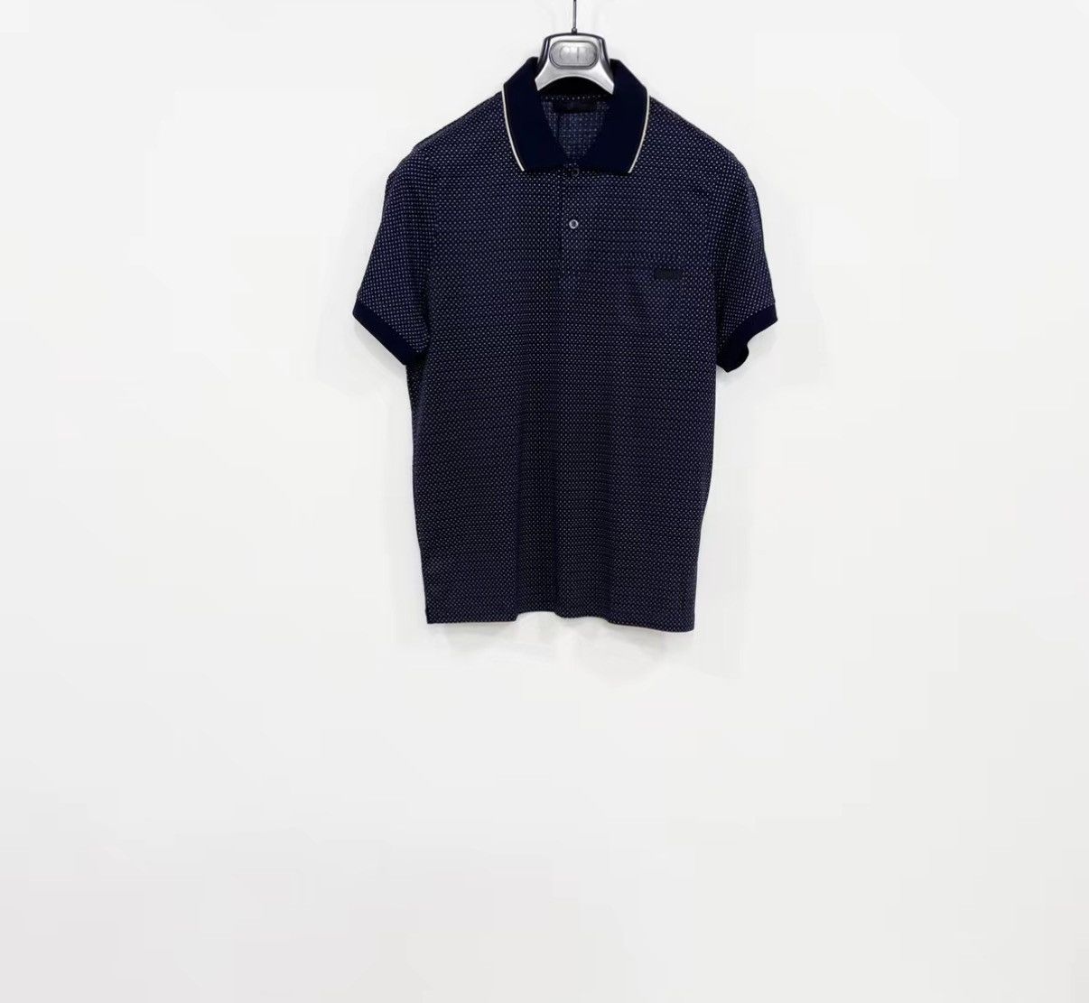 Prada PRADA 100% Cotton Short-Sleeve Polo Shirt J30 Size US S / EU 44-46 / 1 - 1 Thumbnail