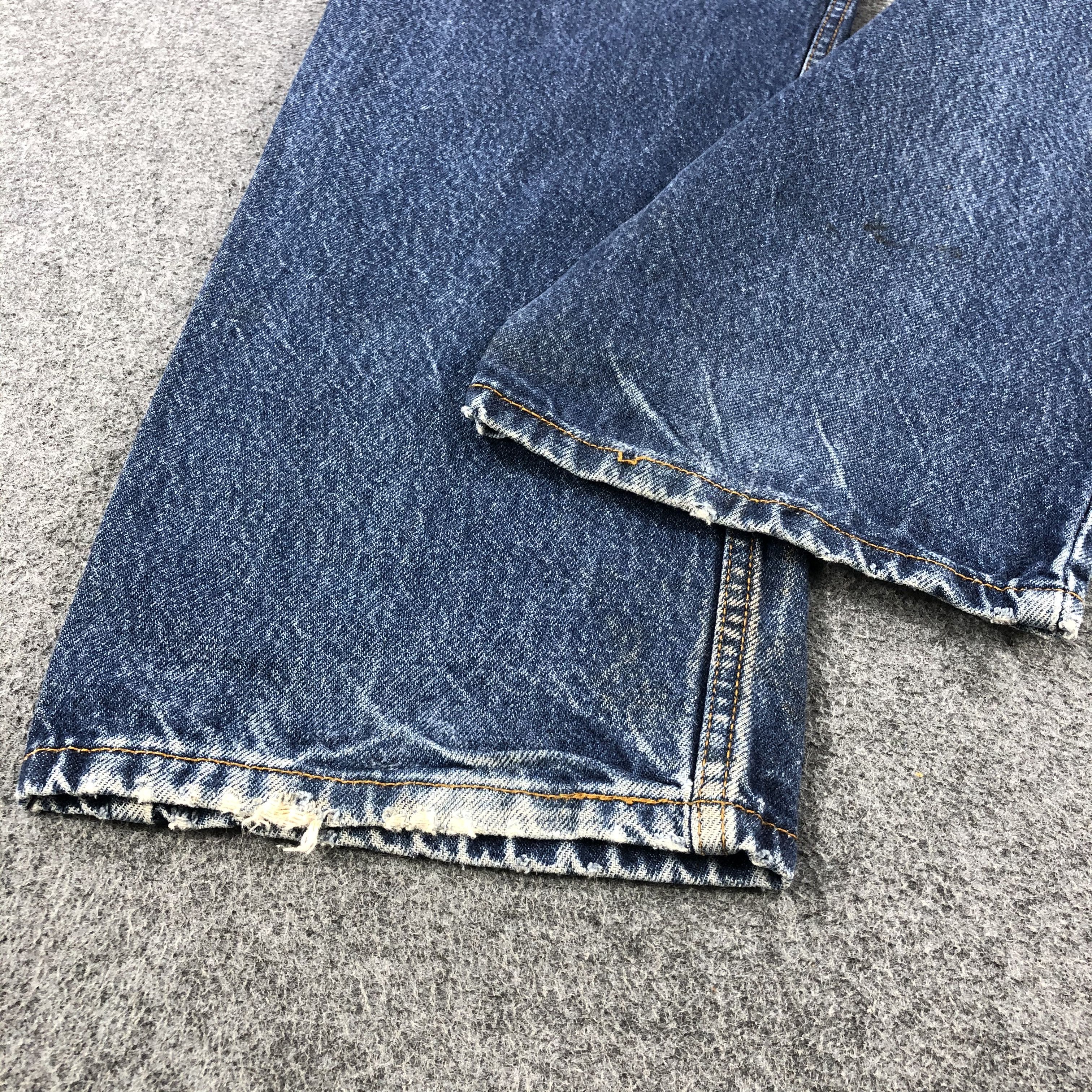 Levi's Vintage Levis Jeans Lot 505 Faded Blue Denim-J967 Size US 39 - 6 Thumbnail