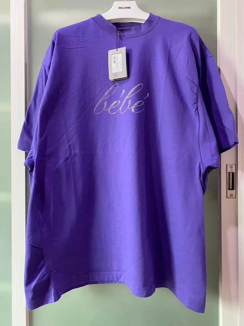 Balenciaga Balenciaga Sequin Letter Short Sleeve - dmc Size US M / EU 48-50 / 2 - 1 Thumbnail