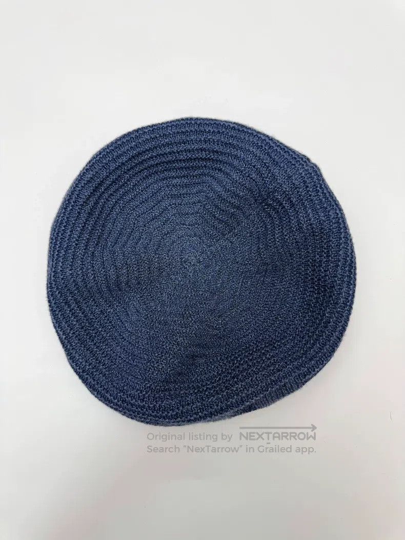 Vivienne Westwood Vivienne Westwood Blue Woven Saturn Logo Thin Beret Size ONE SIZE - 5 Thumbnail