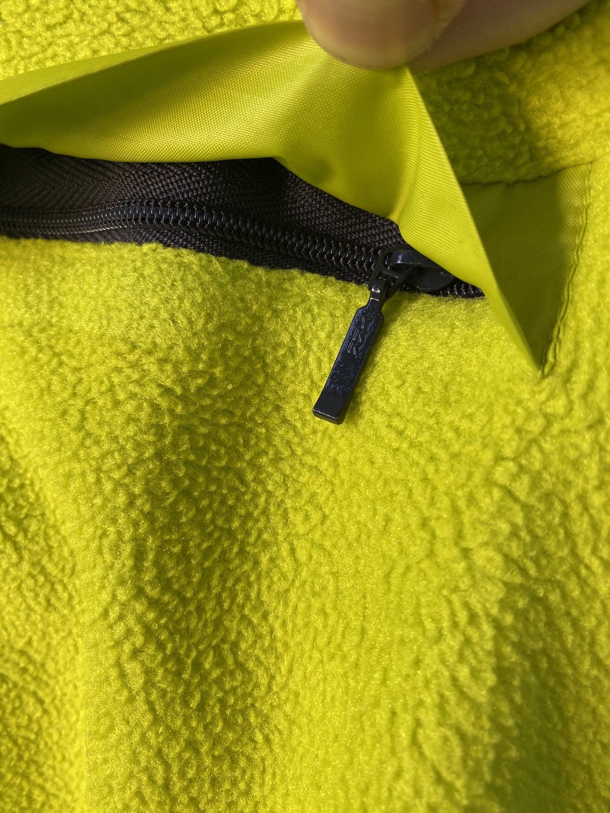 Nike × Vintage Vintage Nike Fleece Orange Very Rare Size US L / EU 52-54 / 3 - 9 Thumbnail