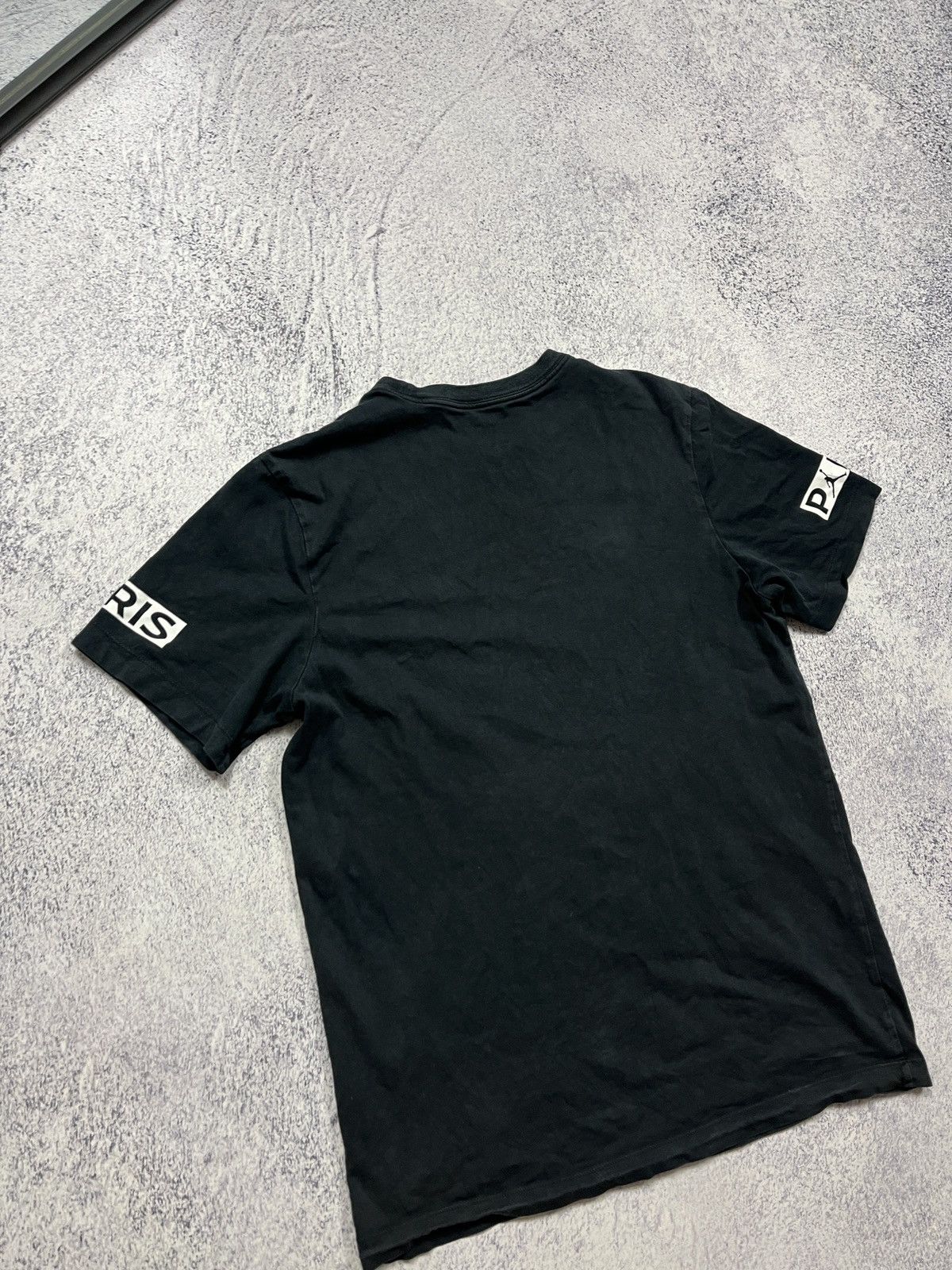 Jordan Brand Jordan Paris Saint Germain Big Logo T Shirt Drill Hype Y2k Size US M / EU 48-50 / 2 - 13 Thumbnail
