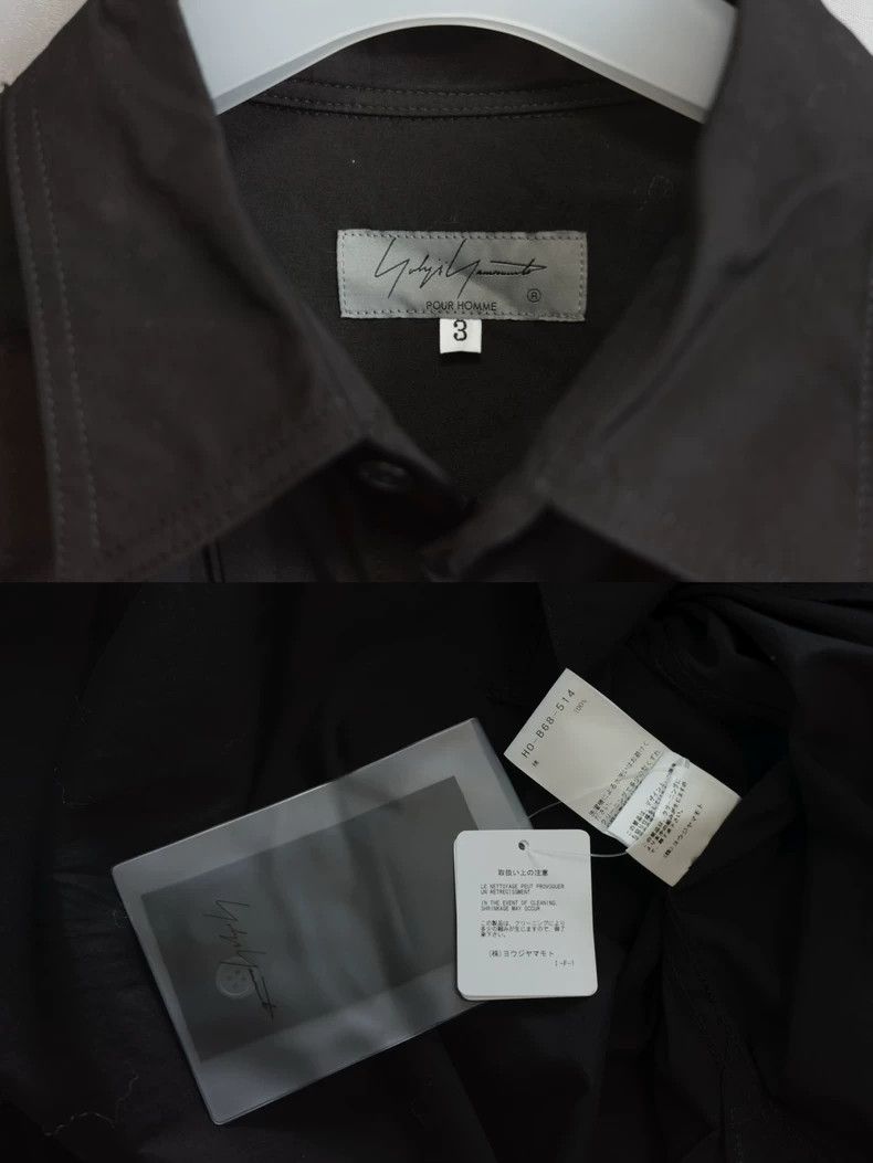 Yohji Yamamoto Yohji Yamamoto 24AW pleated shirt Size US L / EU 52-54 / 3 - 9 Thumbnail