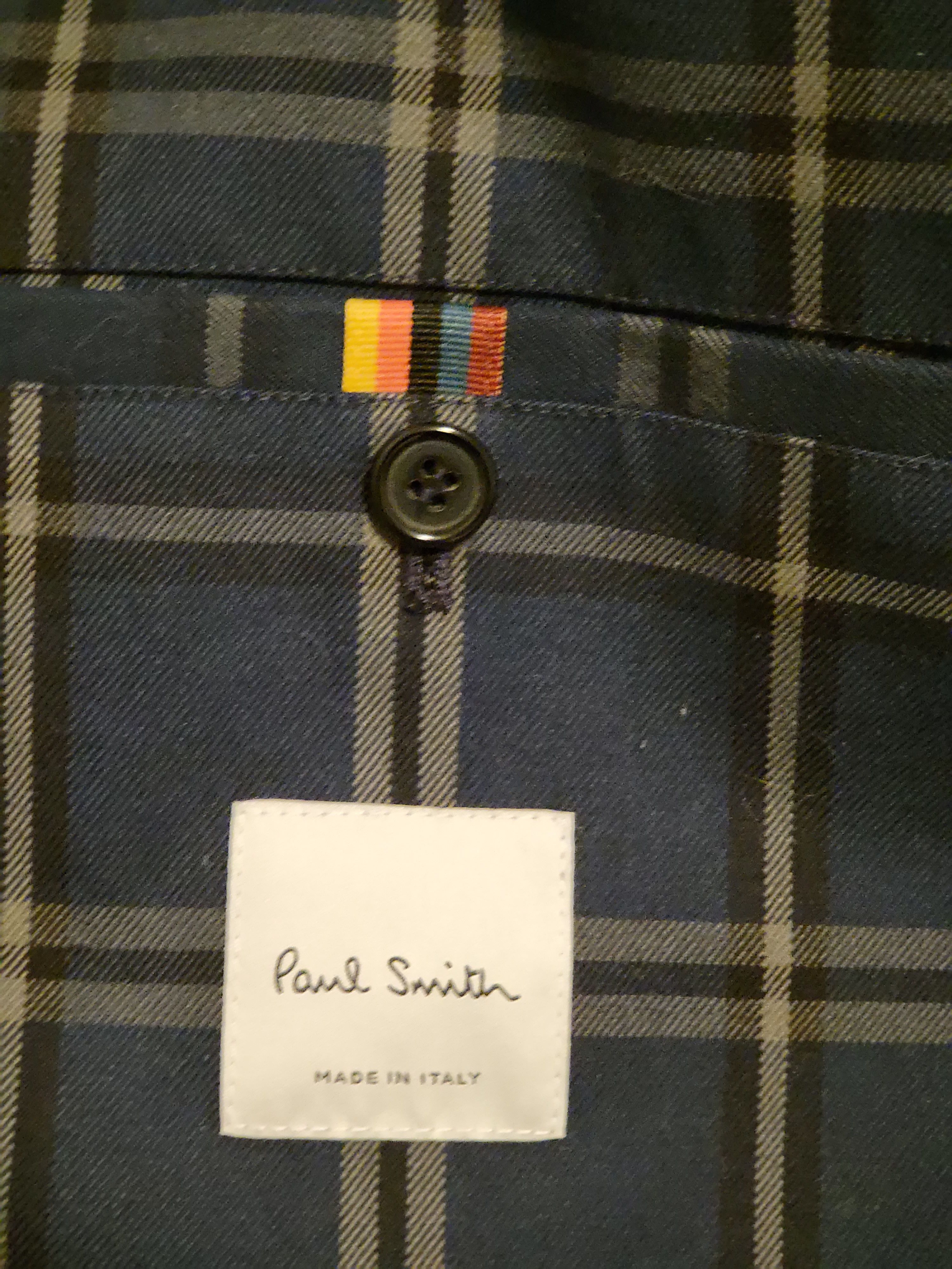 Paul Smith Mac Cotton Coat In Check Print Size US M / EU 48-50 / 2 - 4 Thumbnail