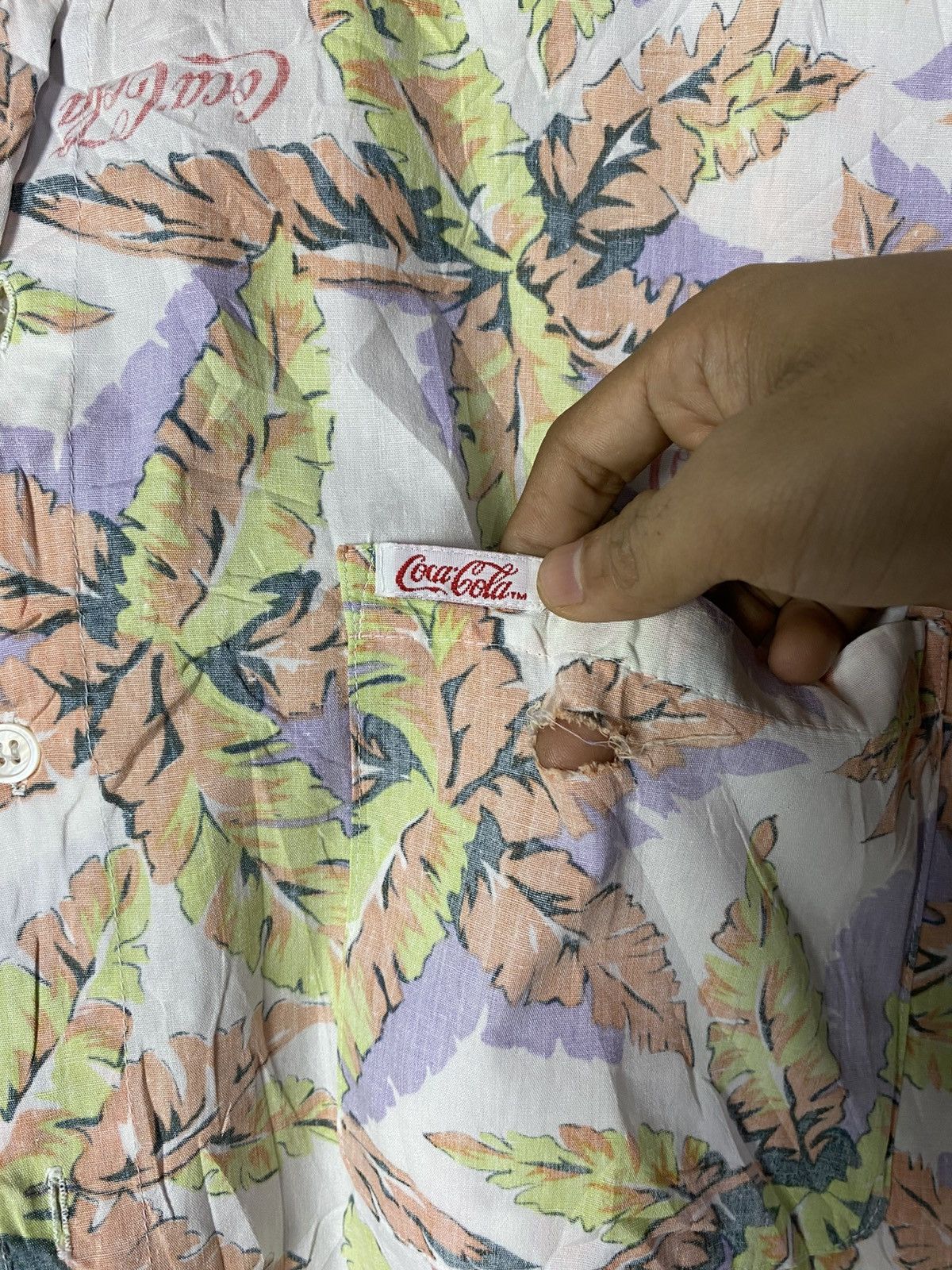 Coca Cola × Vintage Vintage coca cola hawaii shirt Size US XL / EU 56 / 4 - 3 Thumbnail