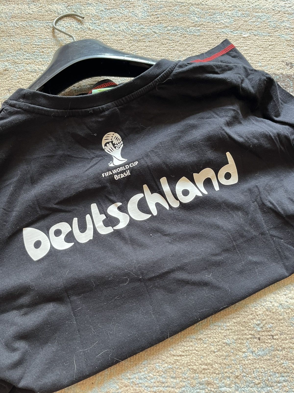 Vintage T-SHIRT FIFA WORLD CUP 2014 BRASIL DEUTSCHLAND, SIZE XL Size US XL / EU 56 / 4 - 9 Thumbnail