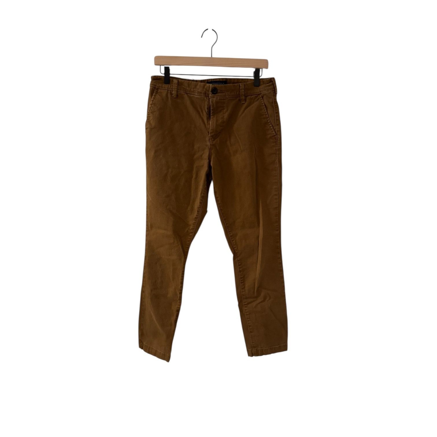 Aeropostale Aeropostale Skinny Brown Pants Size 31x30 Stretch Comfort Size 31" - 1 Thumbnail