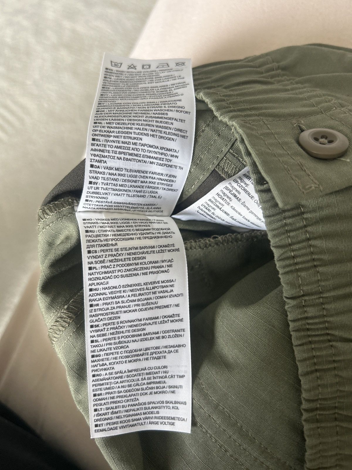 Travis Scott Travis Scott Jordan Cargo Pants Oliv Size US 34 / EU 50 - 5 Thumbnail