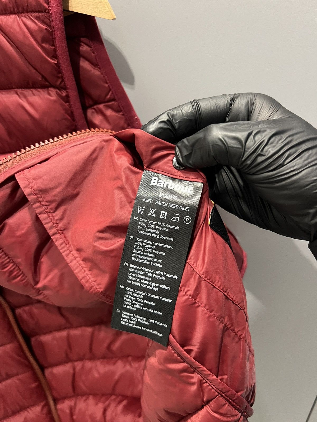 Barbour Barbour International Essential Gilet Wine Red FIBREDOWN XL Size US XL / EU 56 / 4 - 9 Thumbnail
