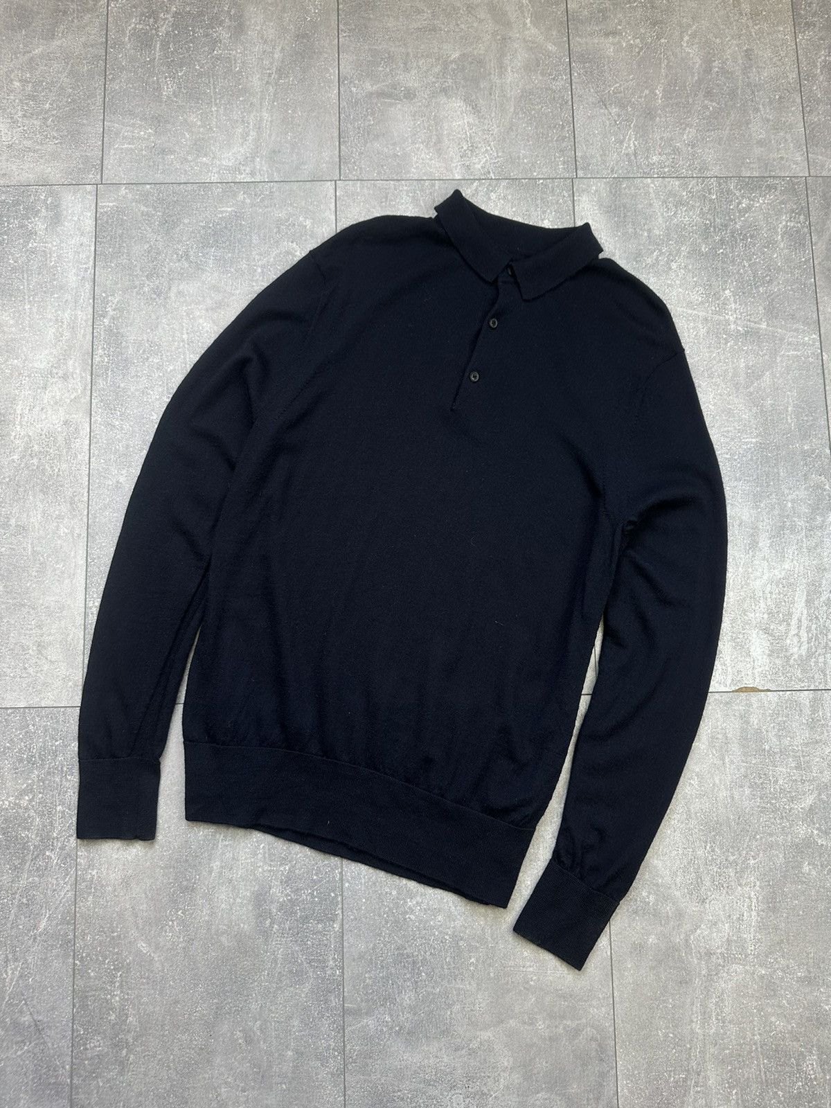 Allsaints Allsaints Merino Wool 1/3 Sweater Size US M / EU 48-50 / 2 - 2 Thumbnail