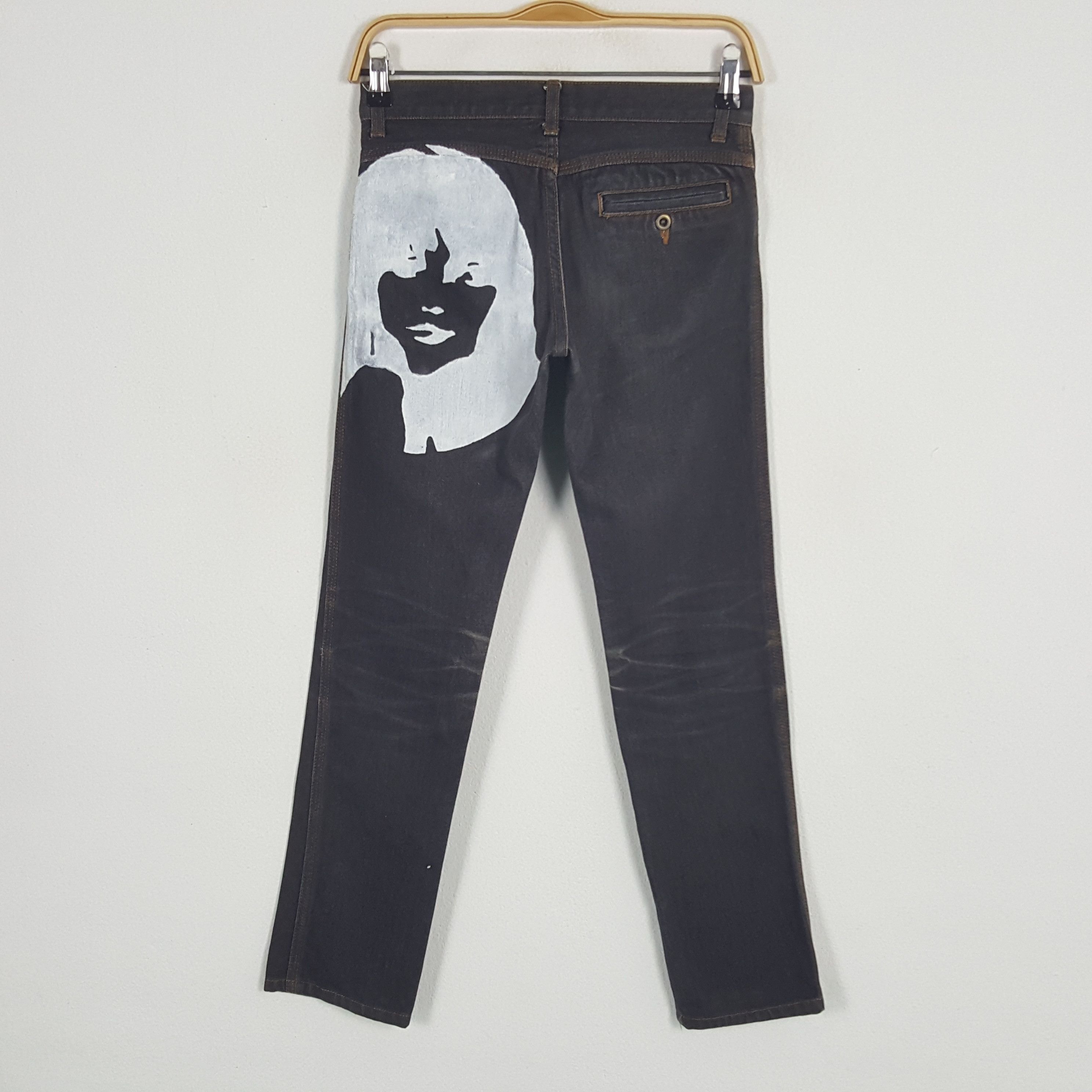Hysteric Glamour × Vintage Vintage Hysteric Glamour Custom Art Logo Jeans Size 26" / US 2 / IT 38 - 1 Thumbnail