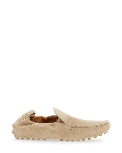 Tod's o1s22i1n0325 Gathered Leather Slippers in Corda Size US 6 / IT 36 - 1 Thumbnail