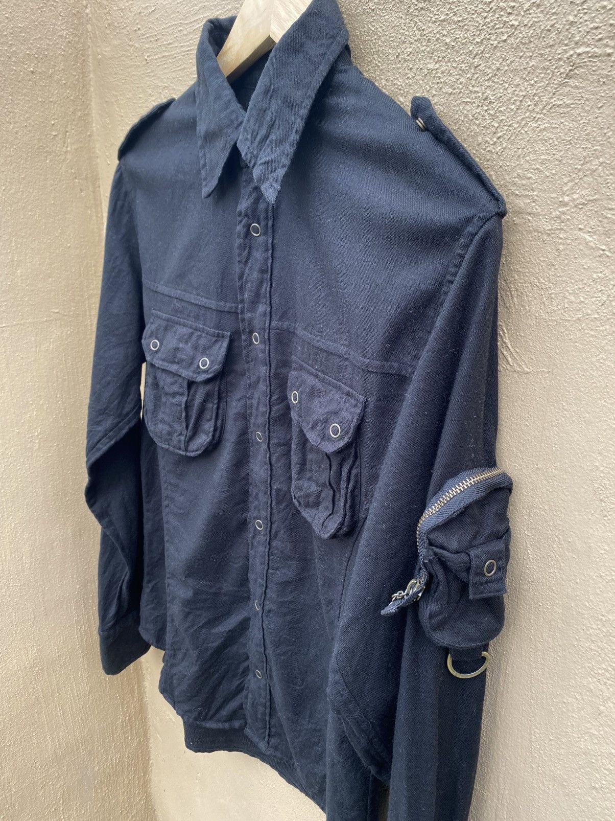 Tete Homme TETE HOMME 3D Pockets Cargo Shirts Size US S / EU 44-46 / 1 - 1 Thumbnail