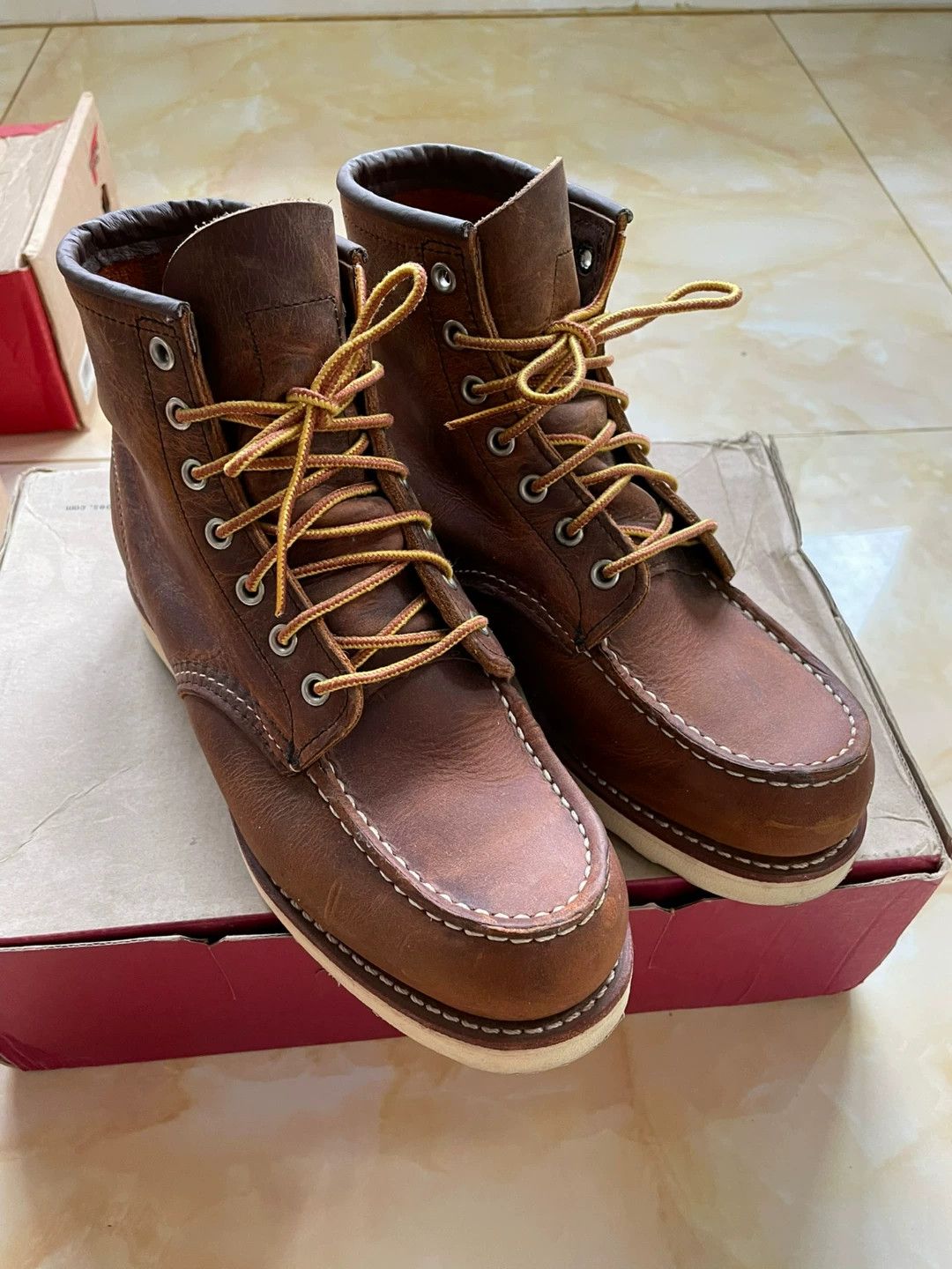 Red Wing RED WING 8876 Work Boot US6 3-4W Boxed Moldy Hardware Size US 6 / EU 39 - 3 Thumbnail